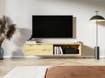 DB-Möbel Lowboard Simply TV-Lowboard hängend/stehend 150 cm
