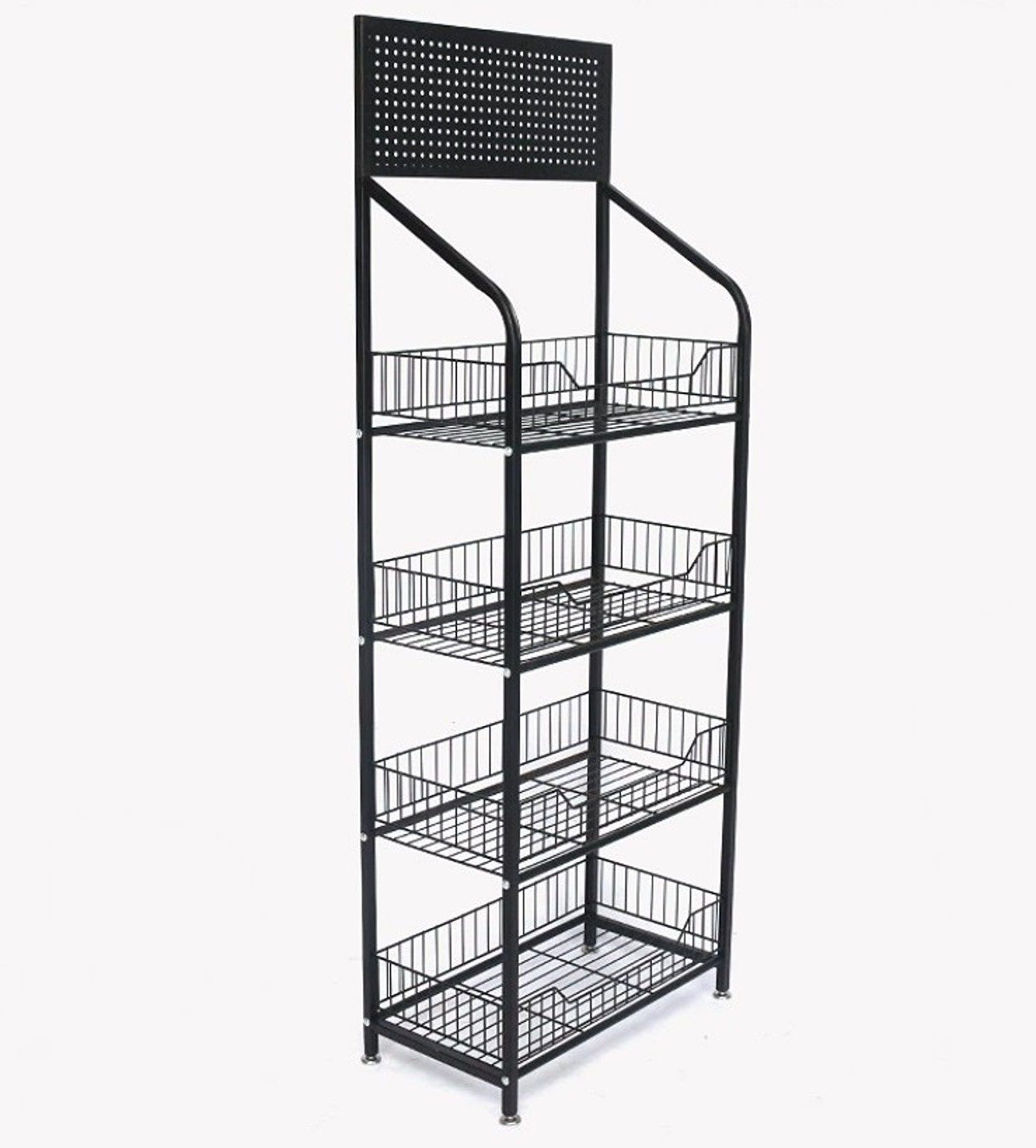 BAYLI Mehrzweckregal Ladenregale Einzelhandel - 140x50x27 cm Supermarktrega günstig online kaufen