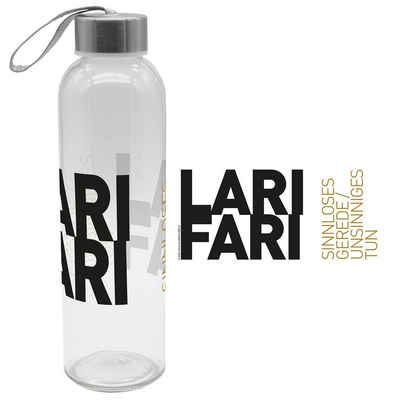 EVA Trinkflasche Glas (0.5 l, Transparent, Anthrazit) günstig & sicher  Online einkaufen 