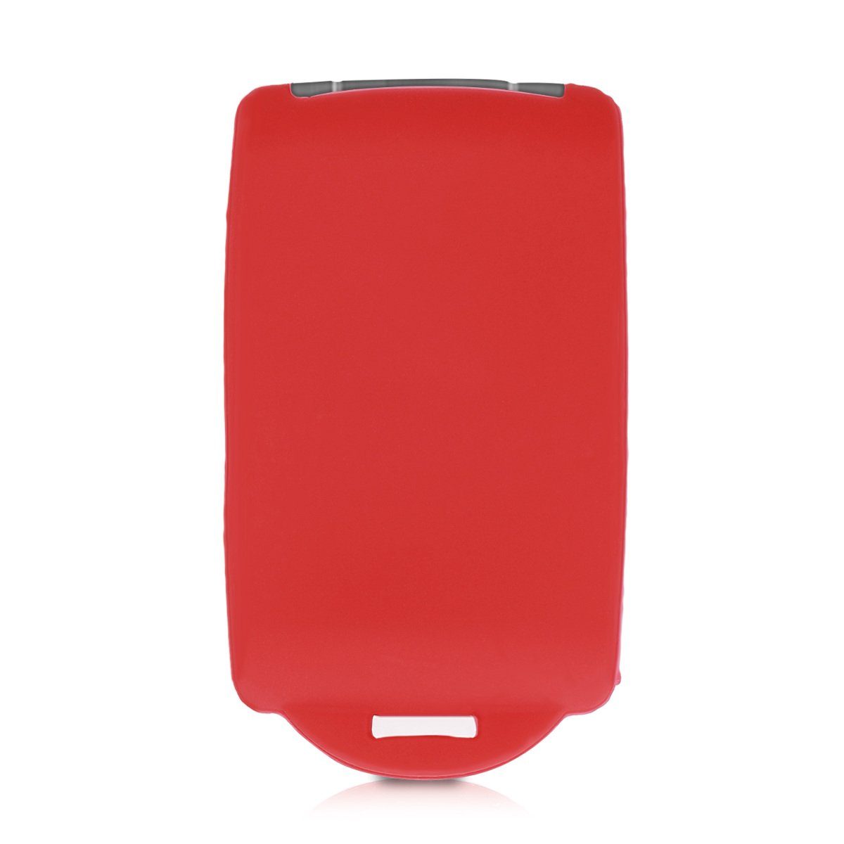 Rot kwmobile Autoschlüssel Schlüsseltasche für Schlüsselhülle Silikon Schutzhülle Renault, Hülle