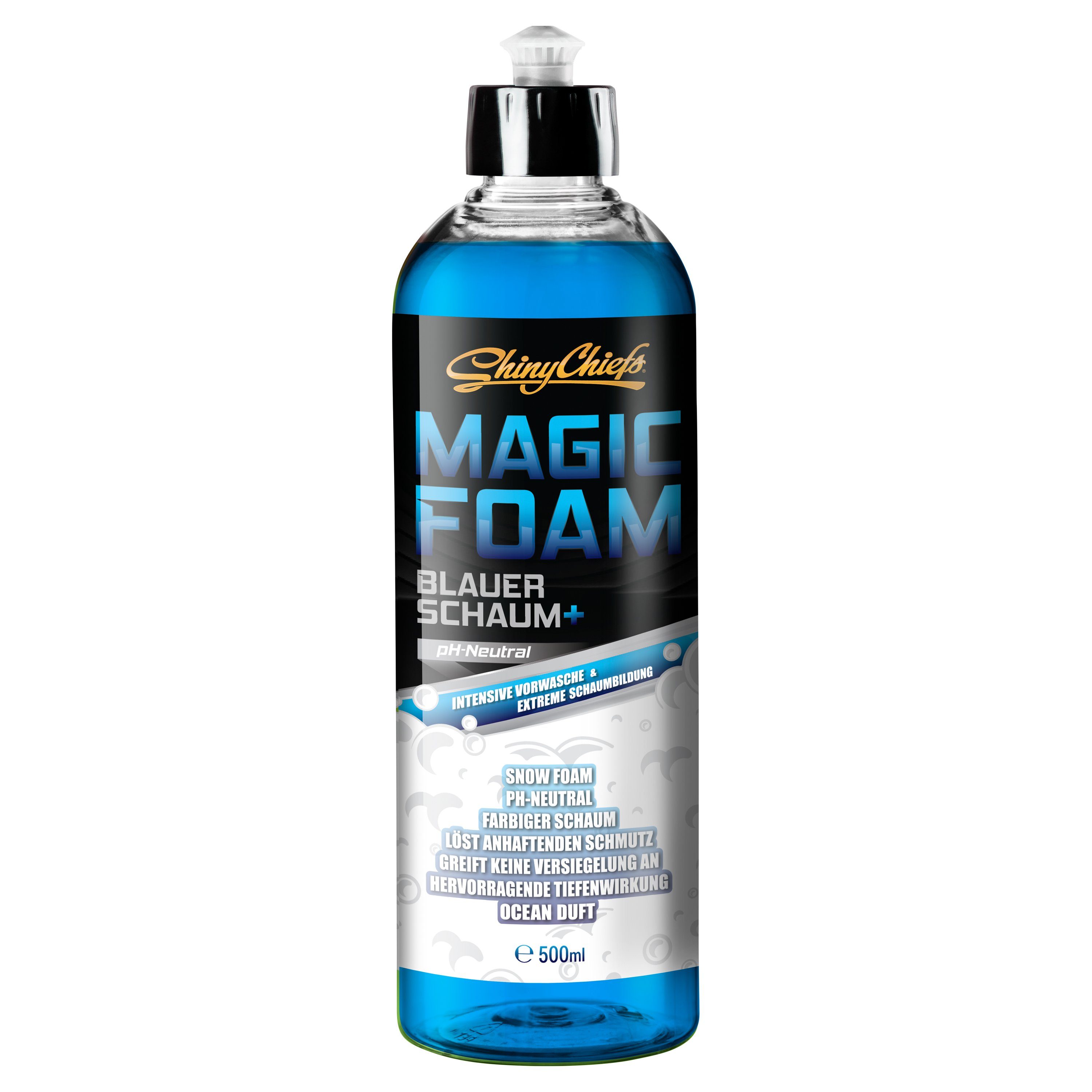 ShinyChiefs MAGIC FOAM - FOAM Autoshampoo Auto BLAUER (1-St) 500ml SNOW