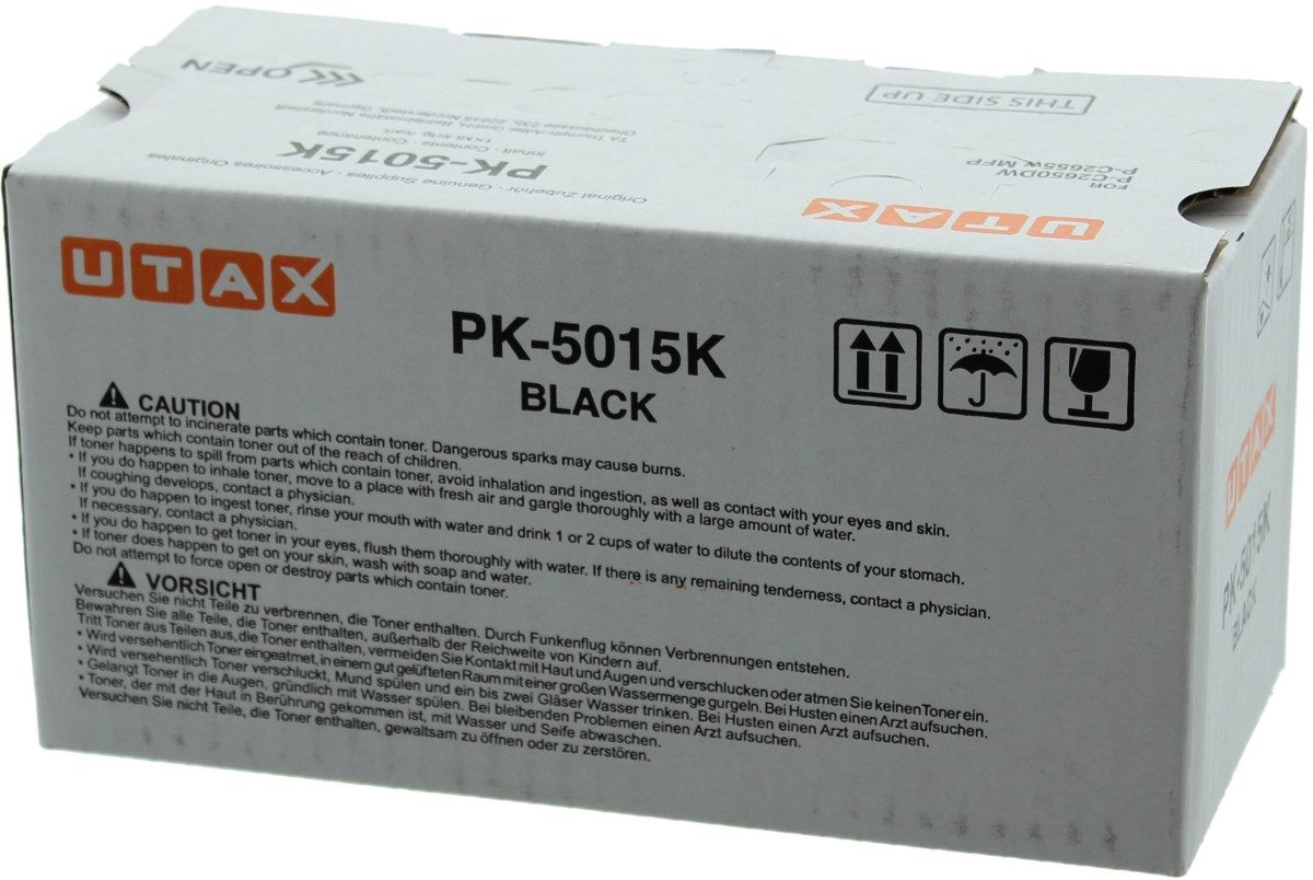 UTAX Tonerpatrone Toner-Kit Utax PK-5015K schwarz
