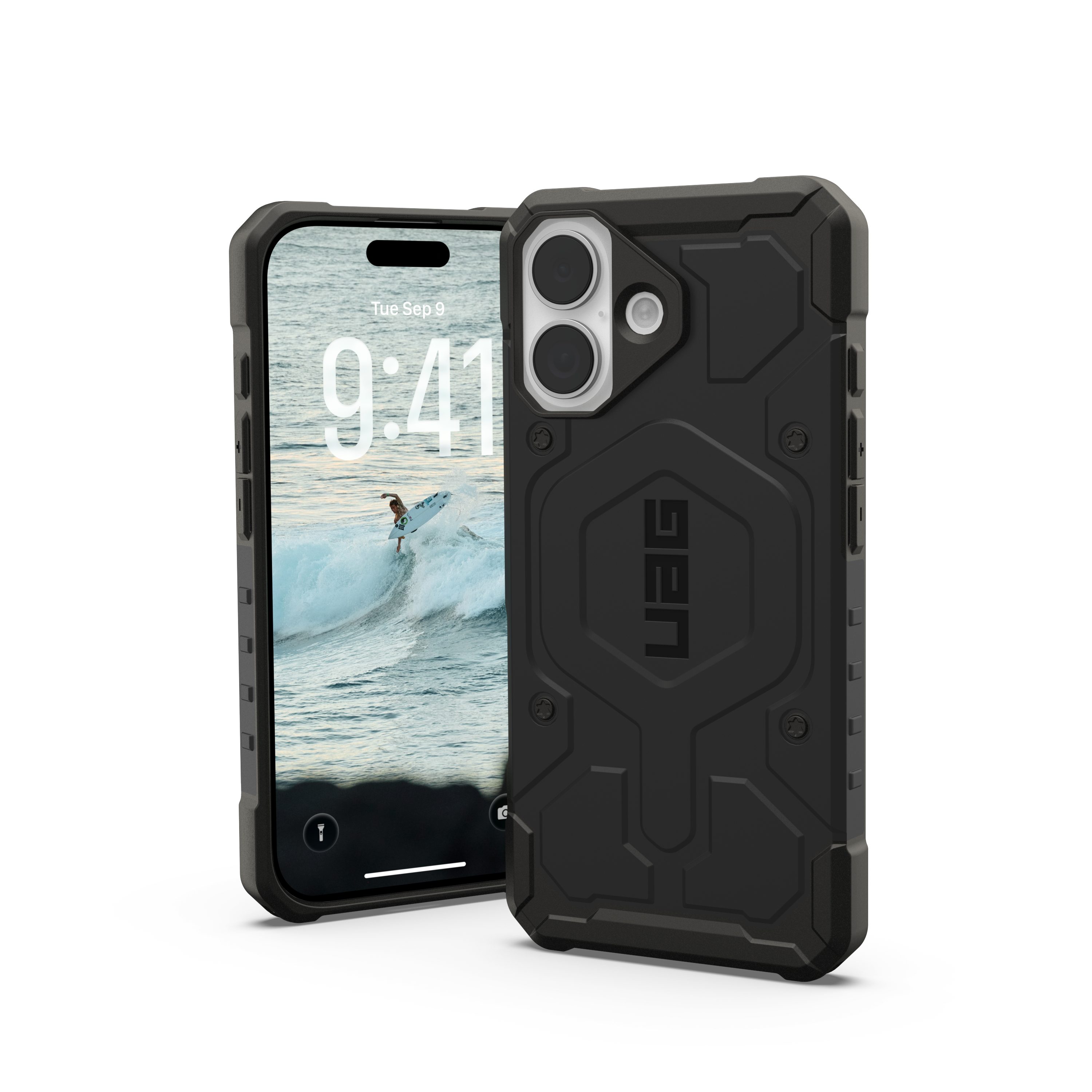 Urban Armor Gear Smartphone-Hülle Pathfinder - iPhone 17 MagSafe Hülle, [Starker Magnetring, Fallschutz nach Militärstandard]