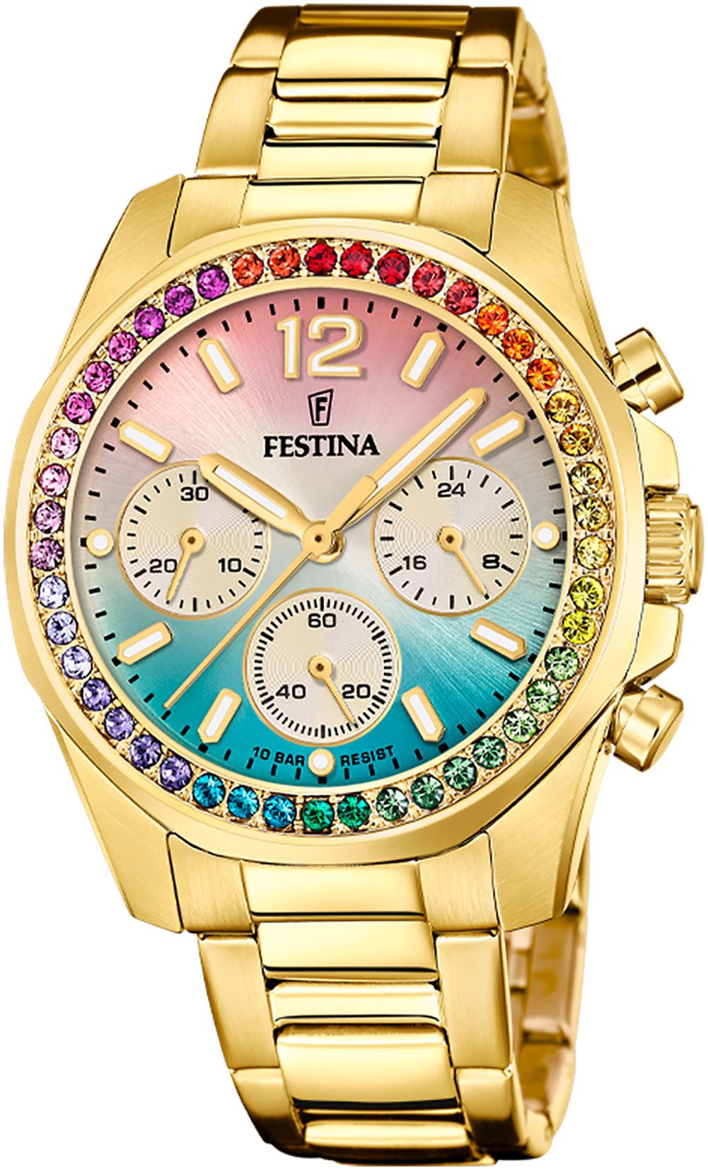 Festina Chronograph Boyfriend Collection F20609/5, Quarzuhr, günstig online kaufen