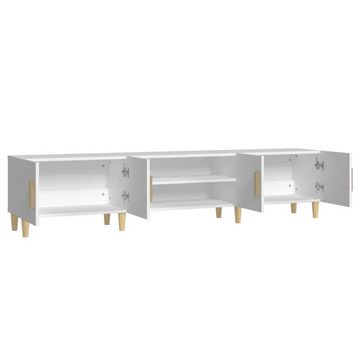 vidaXL TV-Schrank TV-Schrank Weiß 180x31,5x40 cm Holzwerkstoff (1-St)