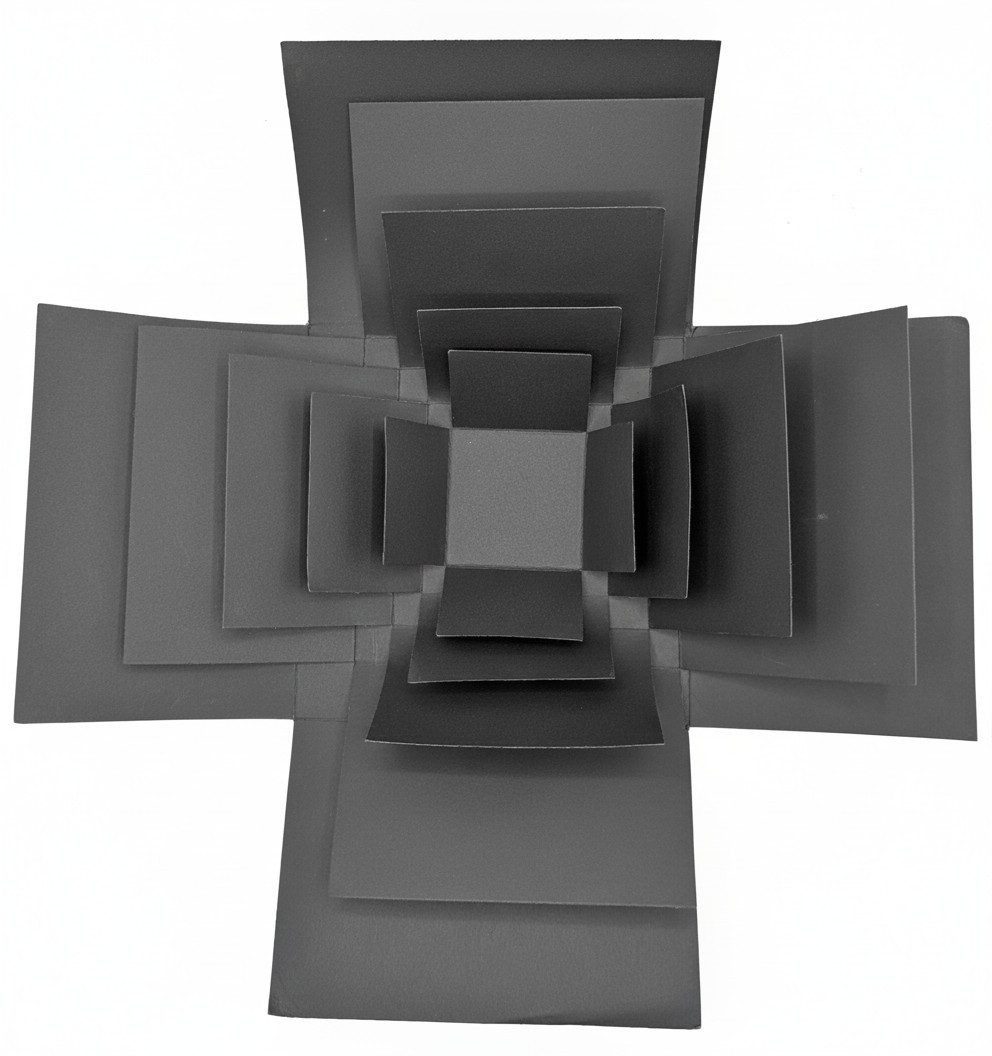 101DIYStudio Geschenkbox LEERE Geschenkbox Geburtstag Ostern zum Selber Basteln (Geburtstag Ostern Hochzeit, Mit mehreren Schichten), Inkl. Zubehör, Geschenktasche und Videoanleitung