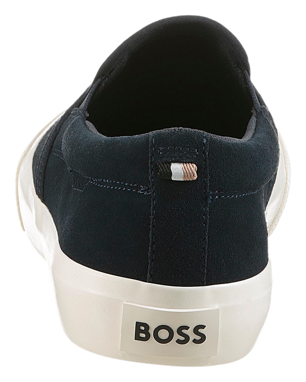 BOSS Aiden_Slon Slipper Halbschuh, Schlupfschuh, Sneaker mit Stretcheinsätz günstig online kaufen