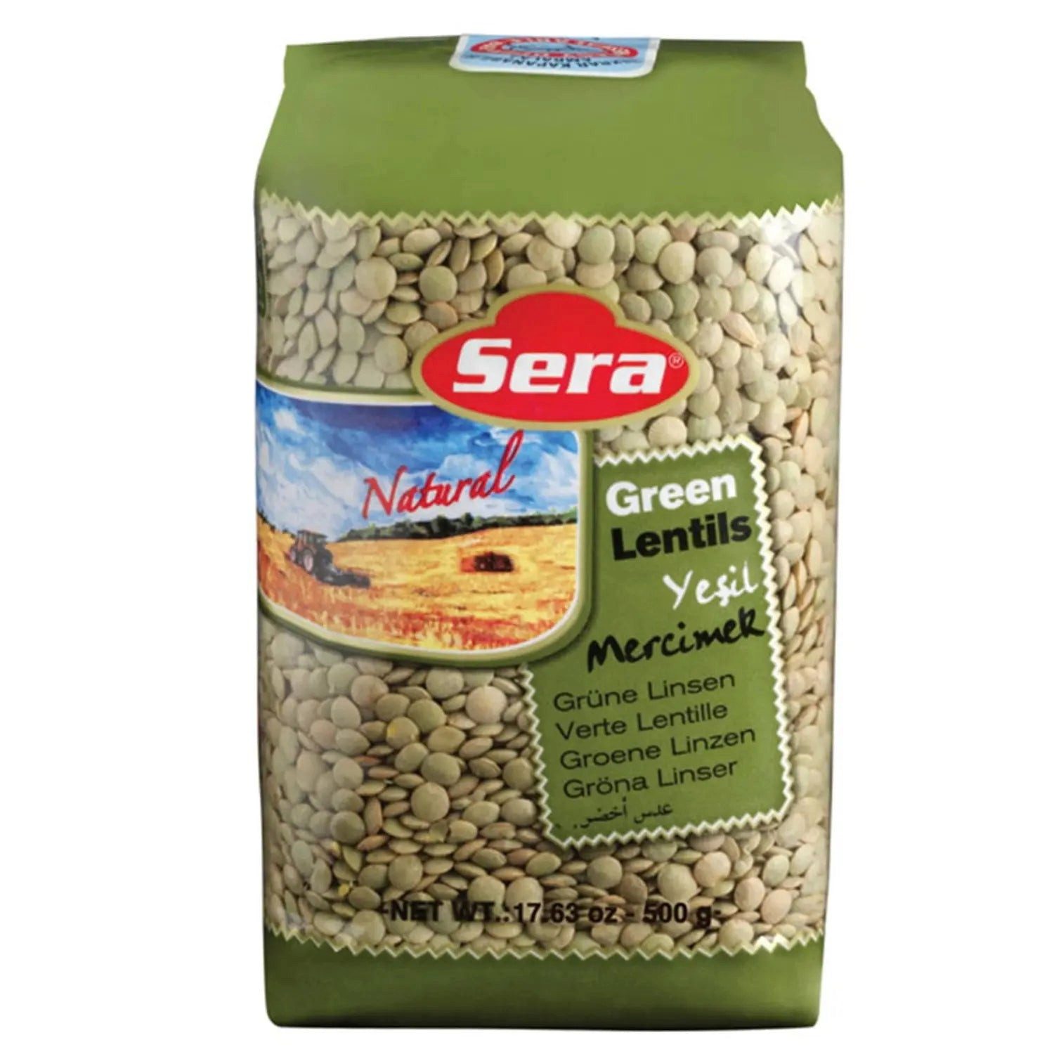 SERA FOOD Hülsenfrüchte Sera Hülsenfrüchte & Getreide, 1 x 500,00 g, Nährstoffreiches Kraftpaket für Ihre Küche