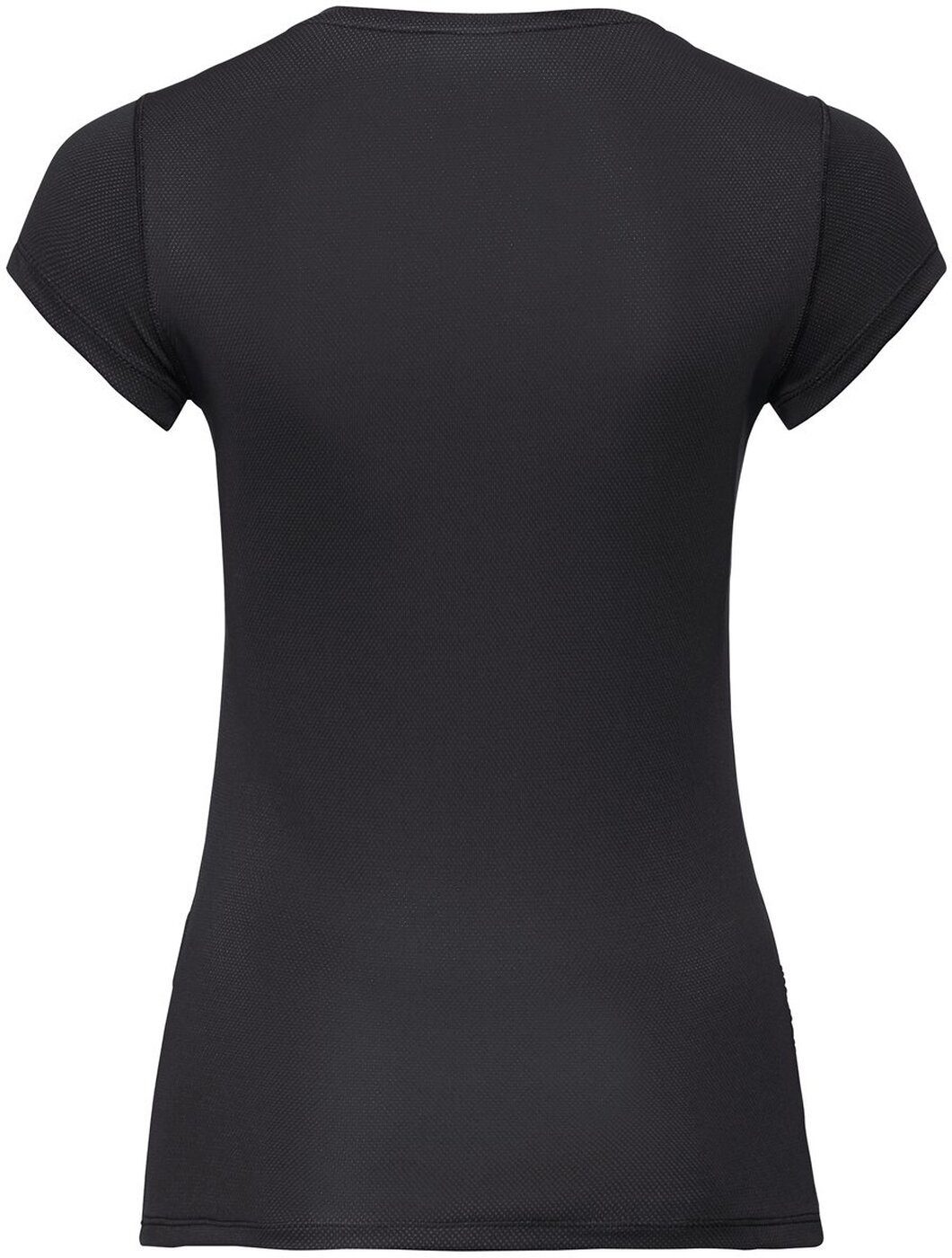 F S/S NECK ACTIVE Odlo CREW T-Shirt TOP SUW BLACK