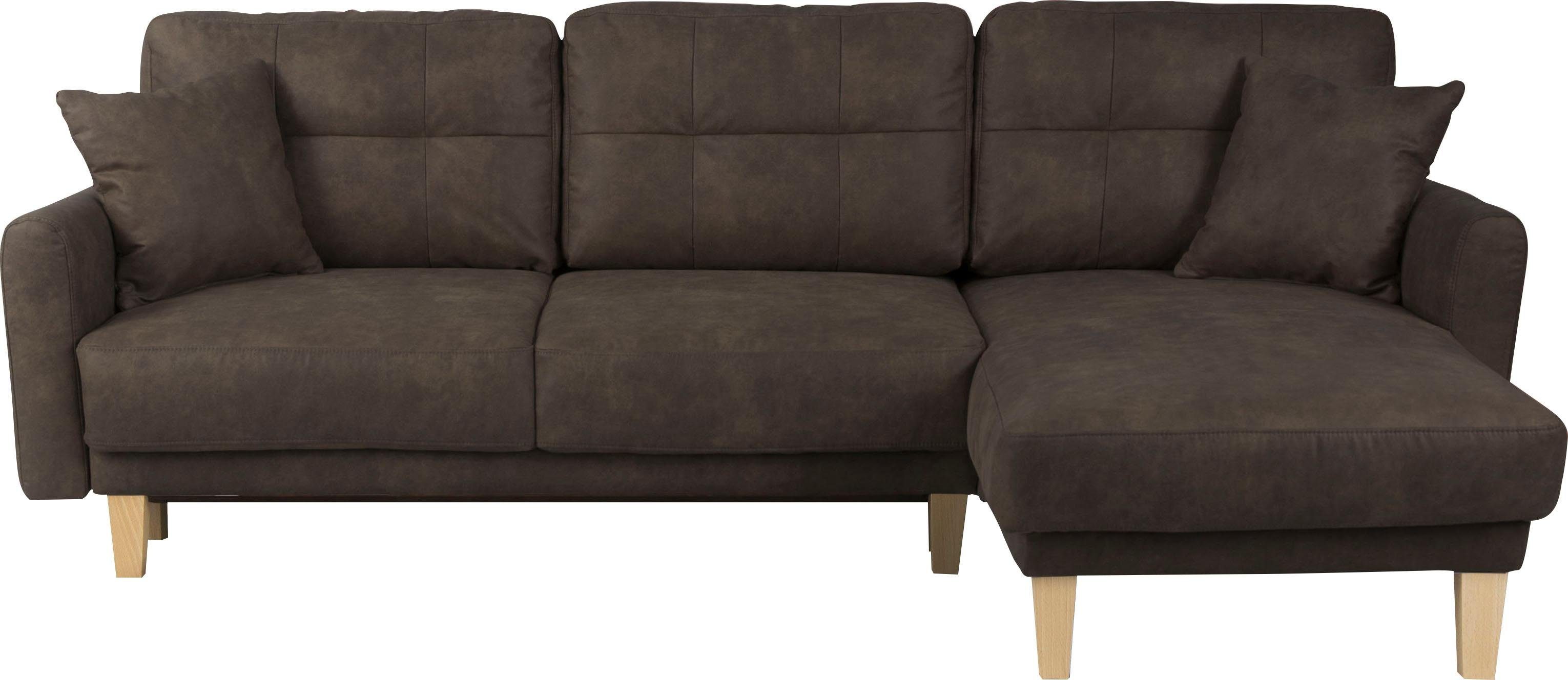 Home affaire Ecksofa TRIPLO optionale Schlafsofa günstig online kaufen
