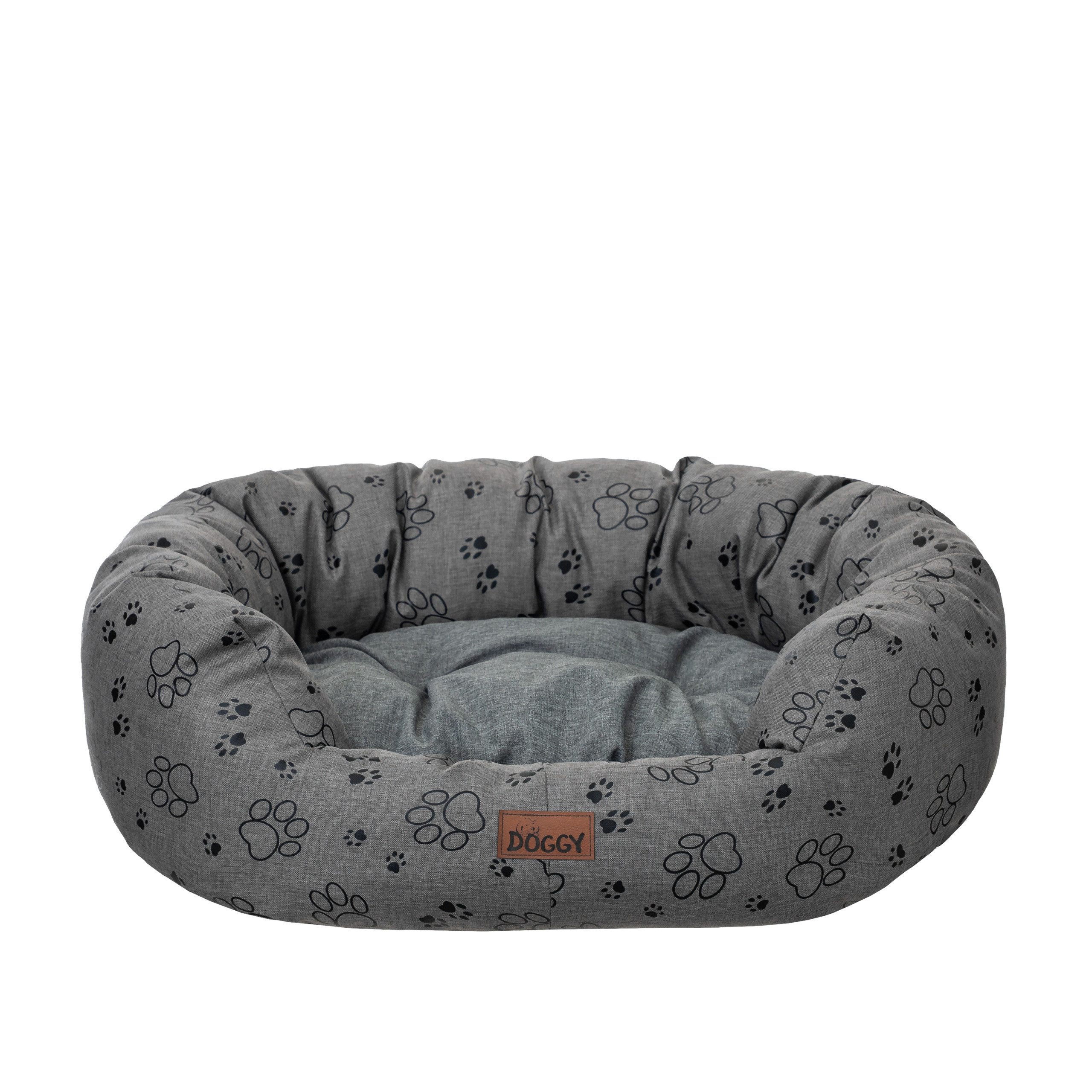 Hobbydog Tierbett Amazing, wasserdicht, mit herausnehmbarer Matratze, für Haus & Garten, Oxford, ovale Form, pflegeleicht, 5 Farbvarianten