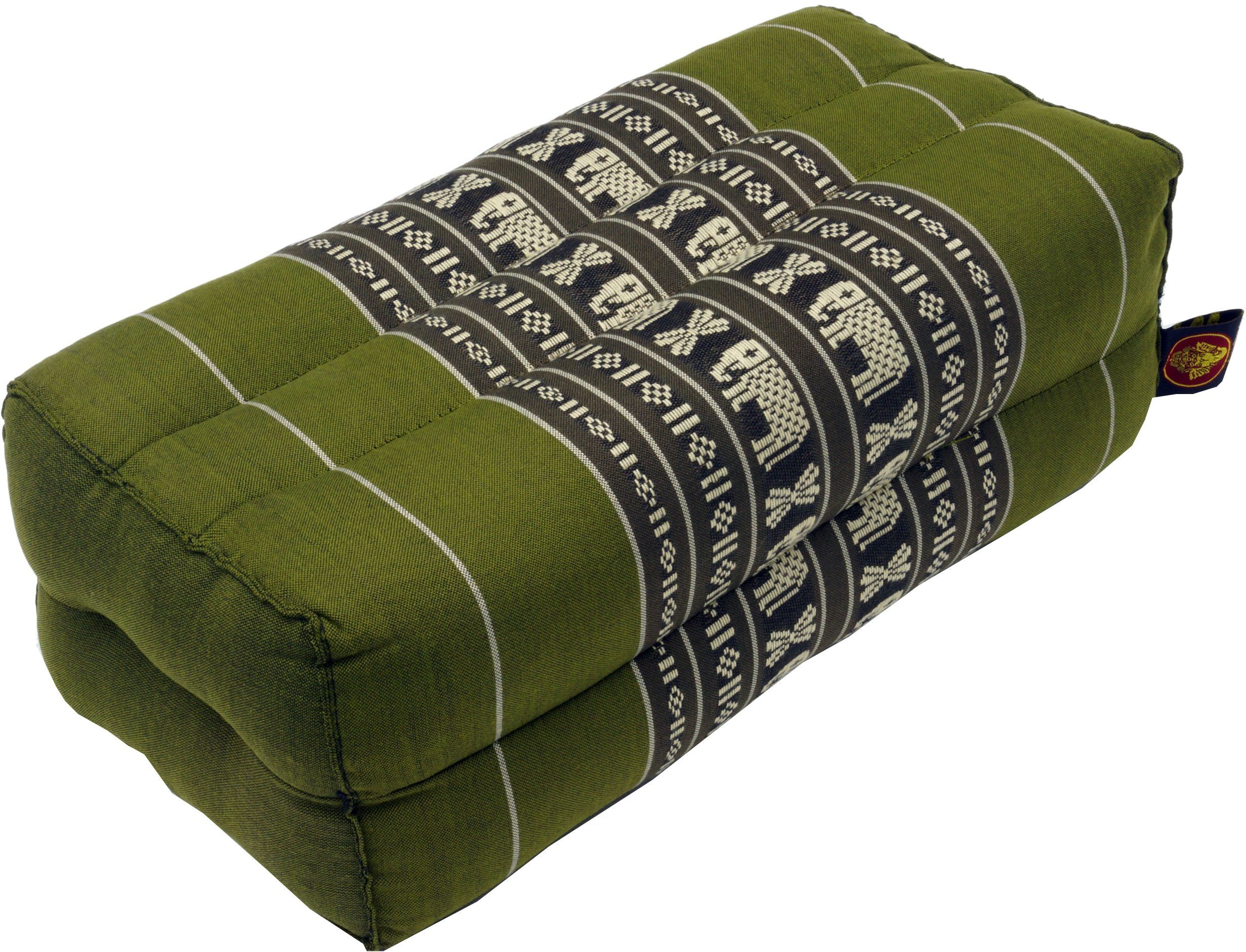 Guru-Shop Meditationskissen Meditationskissen, Blockkissen, eckiges Yoga..