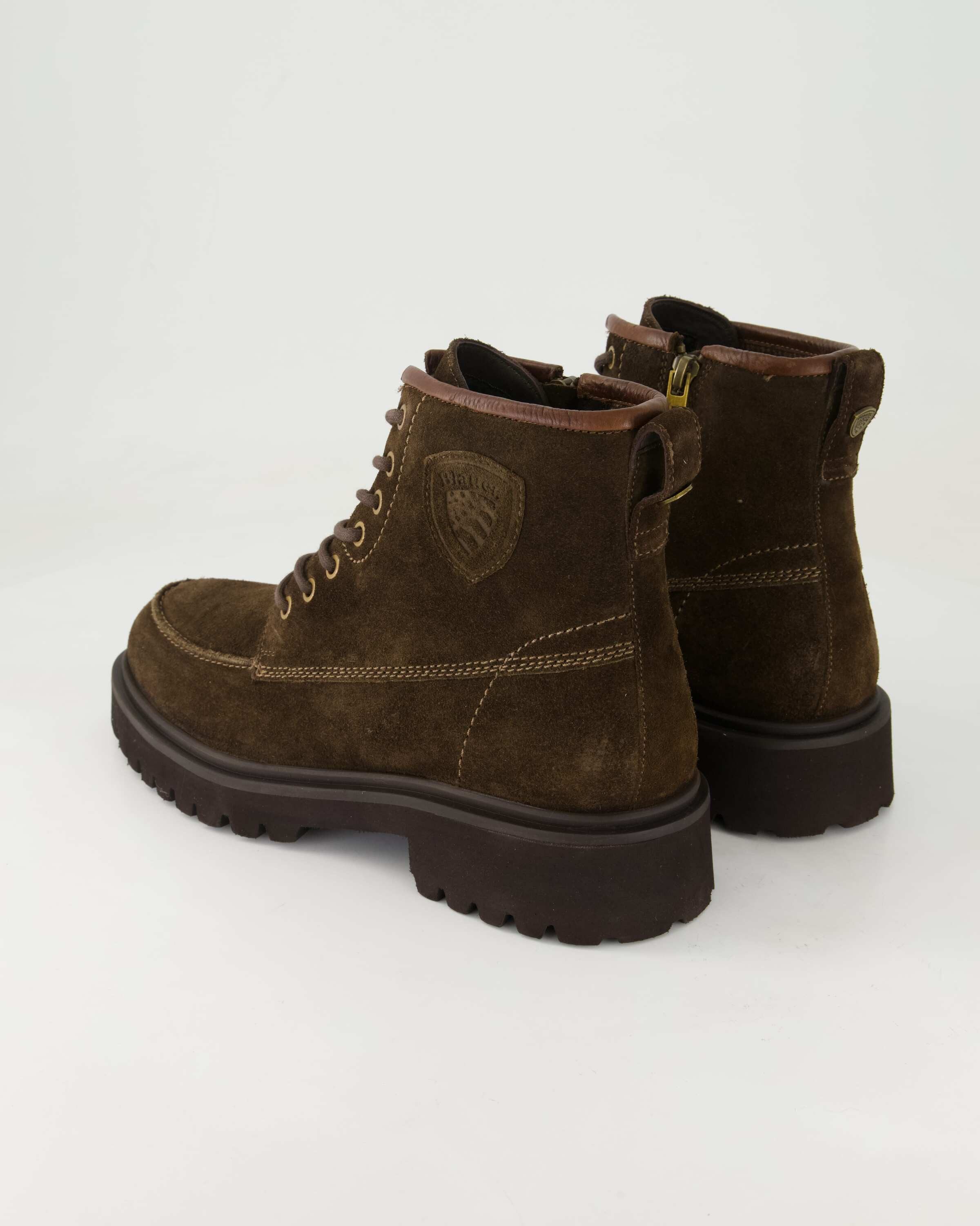 Blauer Buxton05 Stiefelette Obermaterial: Leder