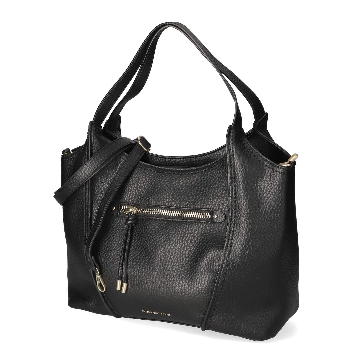 Fräulein Frida Handtasche Fräulein Frida FF2135,100 Damen Shopper Synthetik black