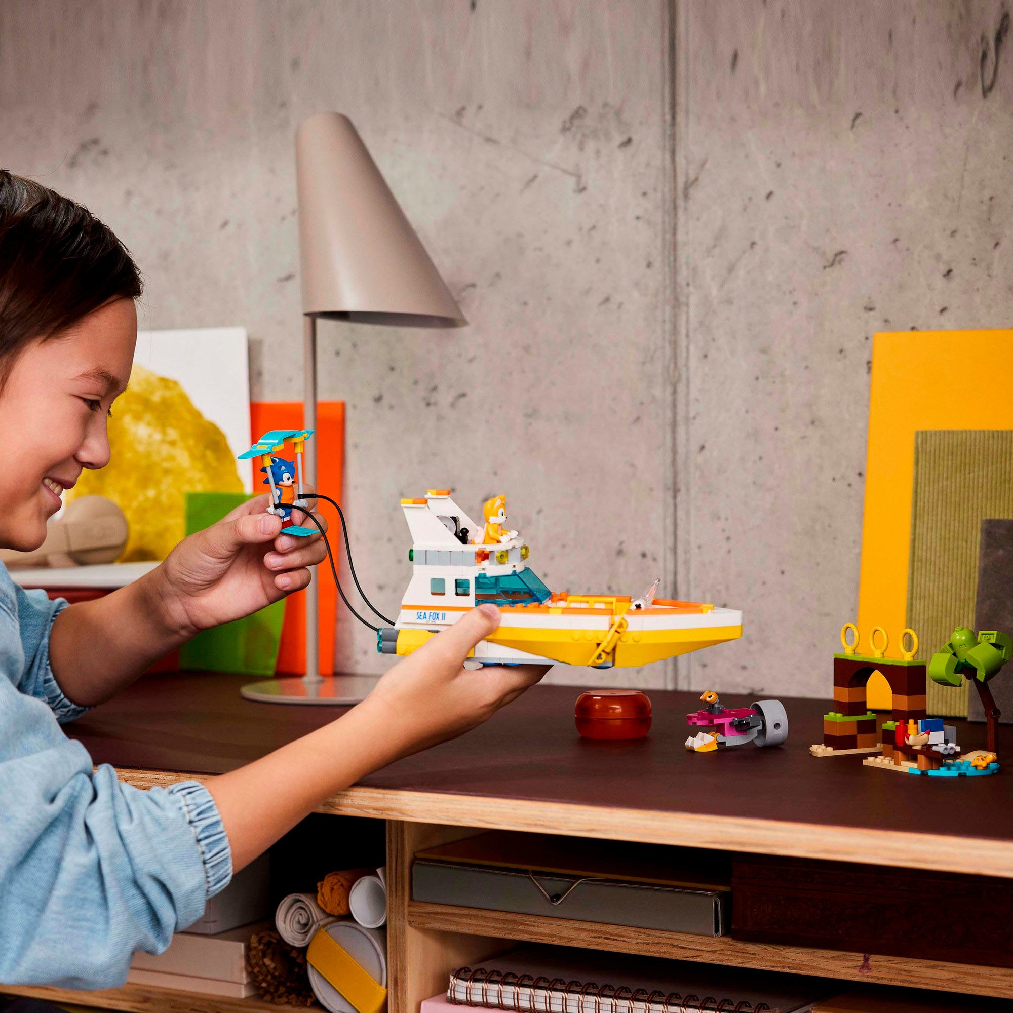 LEGO® Tails‘ Abenteuerboot (76997), LEGO Sonic Konstruktionsspielsteine, (3 günstig online kaufen