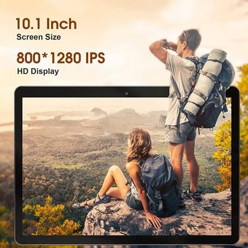 SGIN 2 GB RAM 5000 mAh Tablet (10,1", 64 GB, Android 12, Mit den besten und erstaunlichsten Funktionen, attraktivem Design)