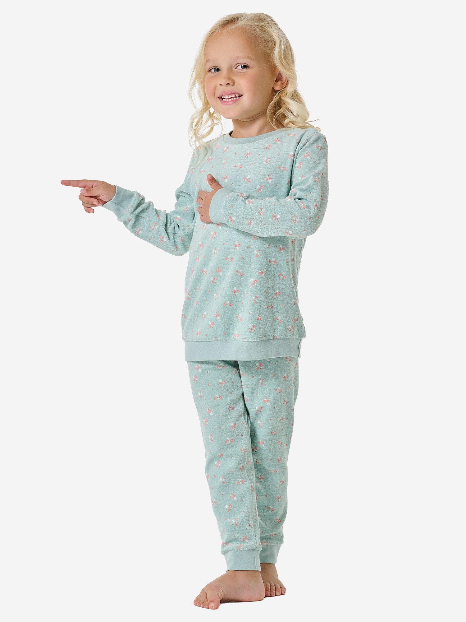 Schiesser Pyjama Girls World (2 tlg) schlafanzug schlafmode bequem
