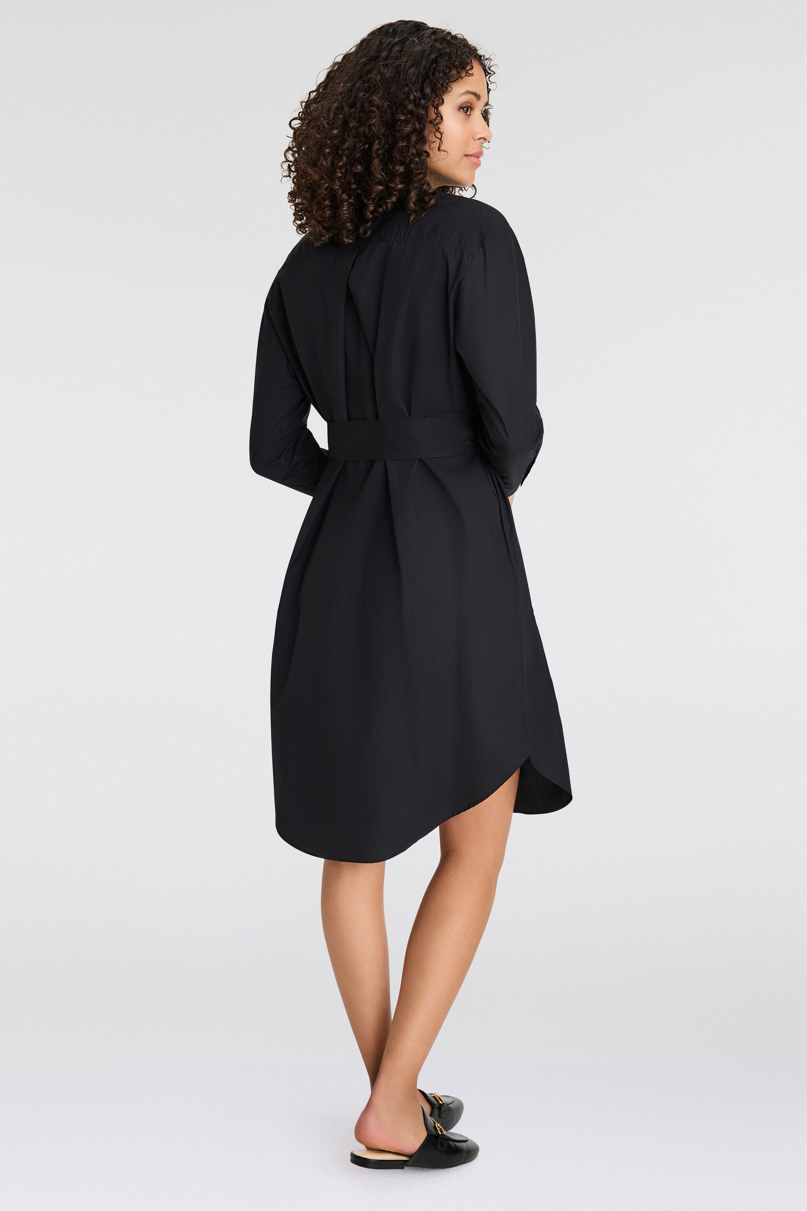 BOSS ORANGE Blusenkleid Delegant Premium Damenmode mit Taillengürtel günstig online kaufen