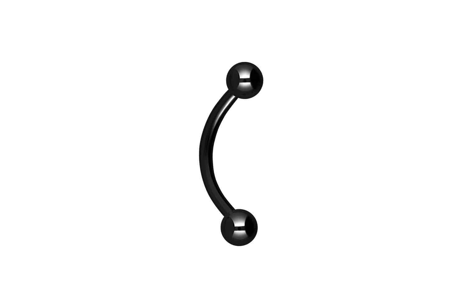 PIERCINGLINE Bauchnabelpiercing Titan Banane (Bananen / günstig online kaufen