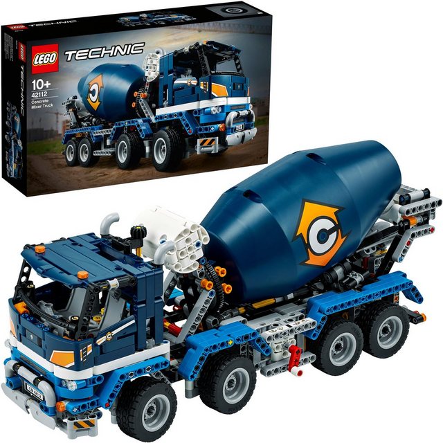 Image of LEGO® Konstruktionsspielsteine »Betonmischer-LKW (42112), LEGO® Technic«, (1163 St), Made in Europe