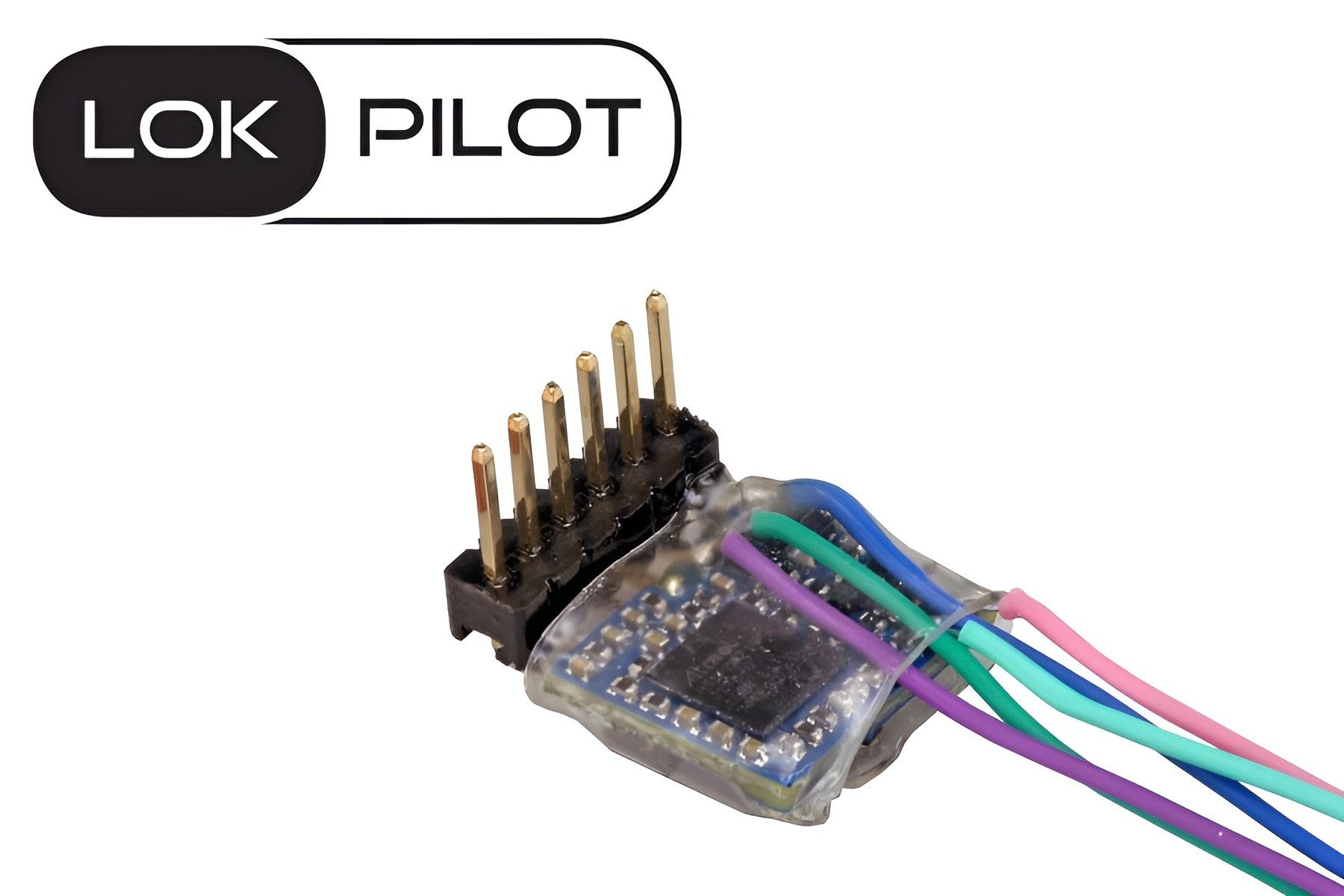 ESU Modelleisenbahn-Werkzeug ESU TT N 59857 Decoder LokPilot 5 micro DCC, 6-pin Direkt gewinkelt