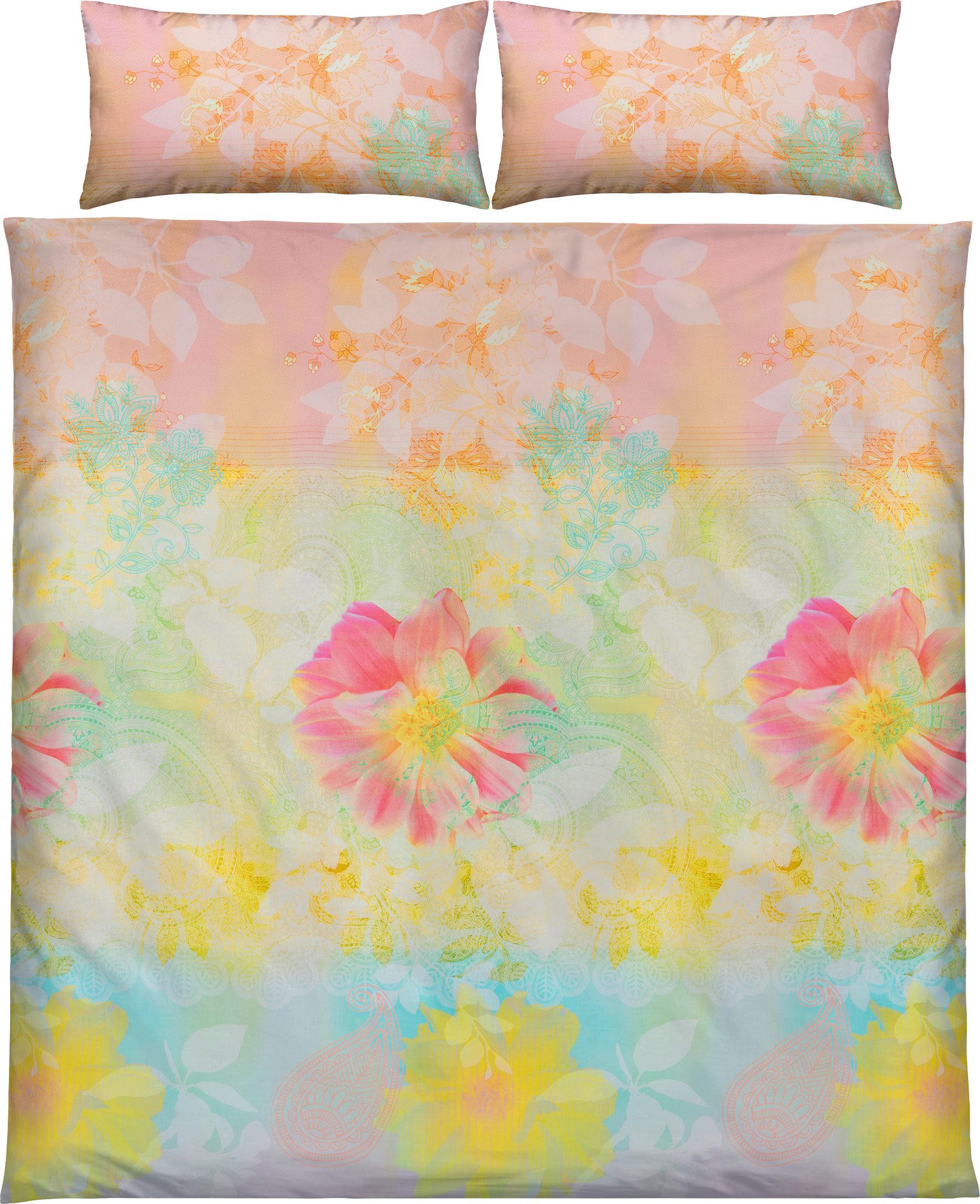 Erwin Müller Bettwäsche Bettwäsche, Mako-Satin, Paisley günstig online kaufen