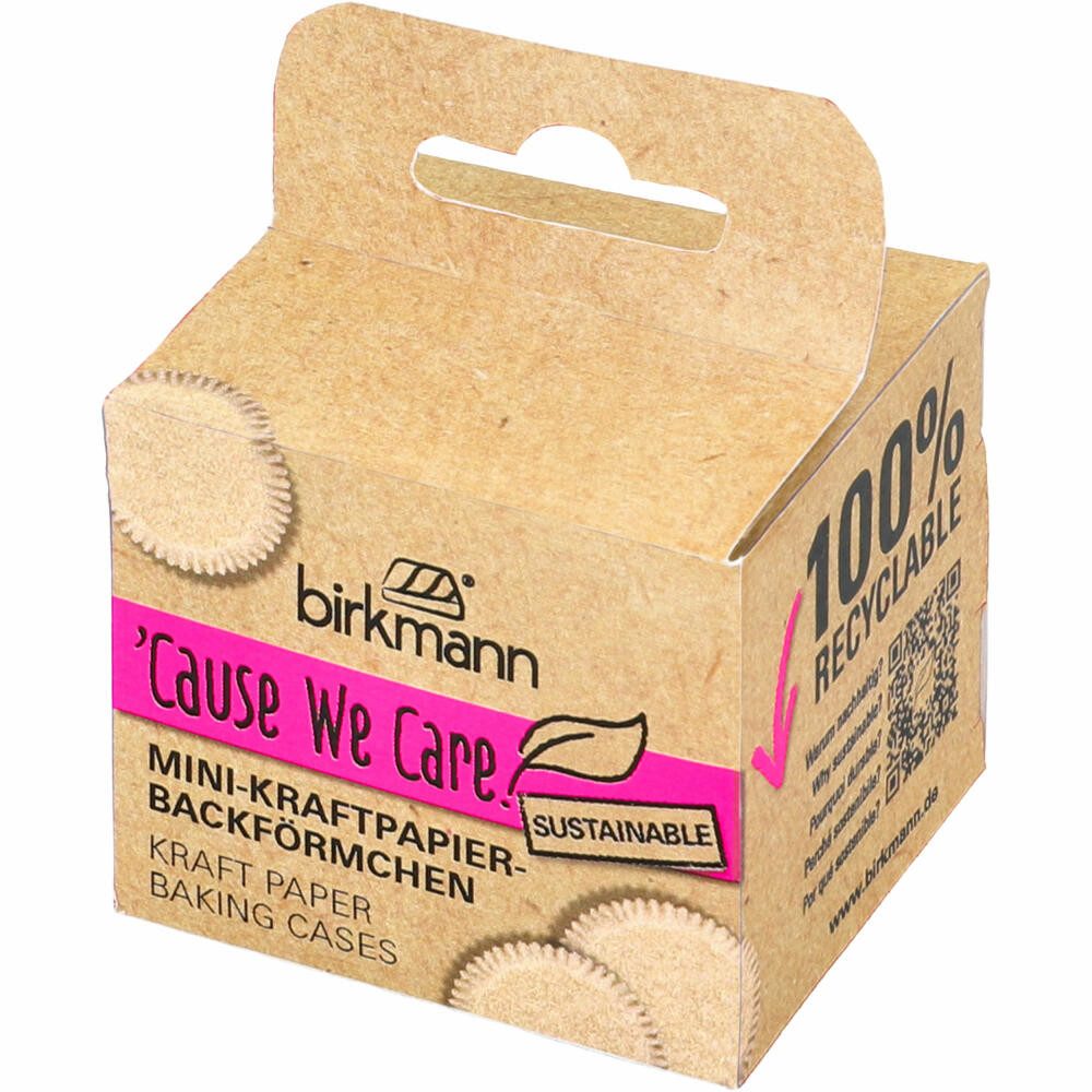 Birkmann Muffinform Cause We Care Mini 50 Stück Ø 4.5 cm