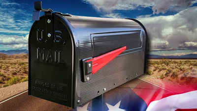 BruKa Standbriefkasten US Mailbox POSTMASTER Amerikanischer Briefkasten Mail Box Standbriefkasten USA
