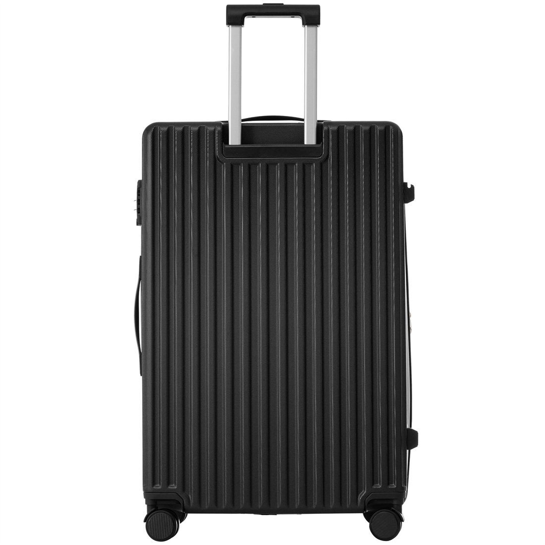 DÖRÖY schwarz Koffer Hartschalen-Koffer,Rollkoffer,Reisekoffer,65*43*28cm,