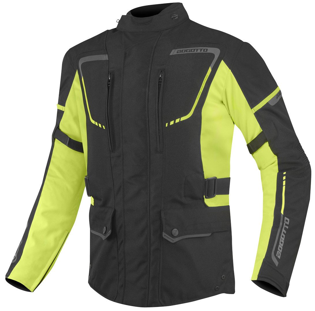 Bogotto Motorradjacke Azury 2in1 wasserdichte Motorrad Textiljacke herausnehmbares Innenfutter,wasserdicht