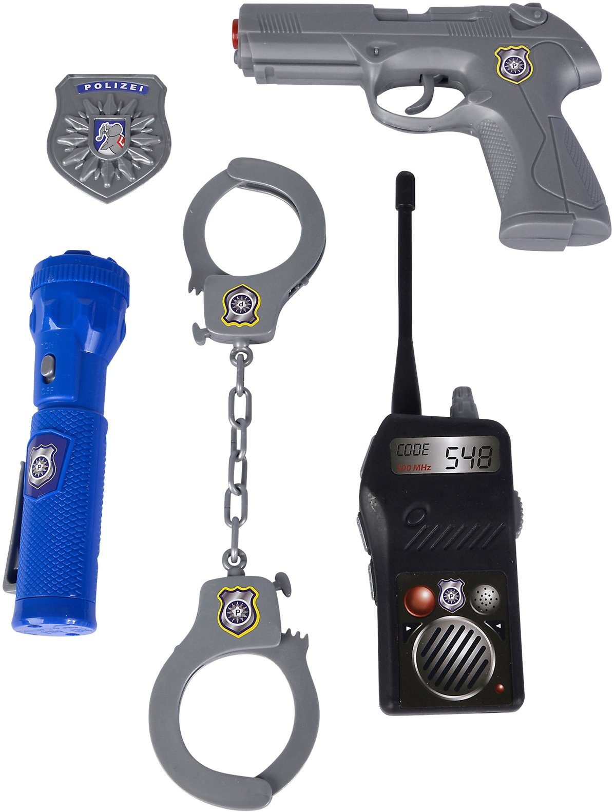 SIMBA Spielzeug-Polizei Spielzeug Spielwelt Polizei 108108525 Koffer im Ausrüstung