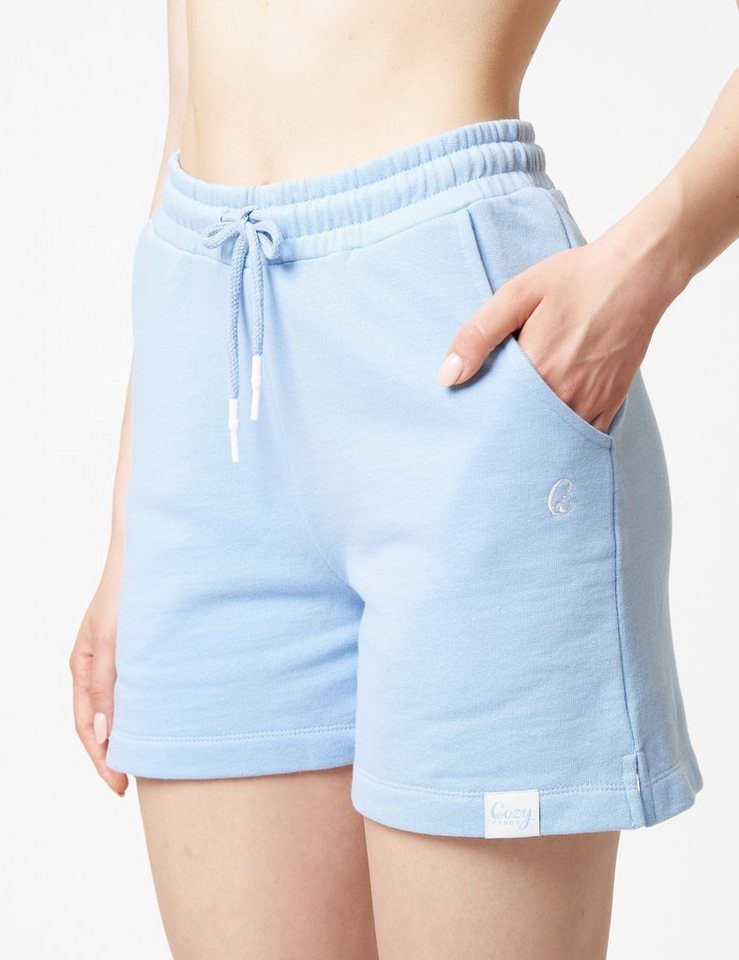 Cozy Panda Shorts Cozy French Terry mit Tunnelzug, großen Eingiffstaschen