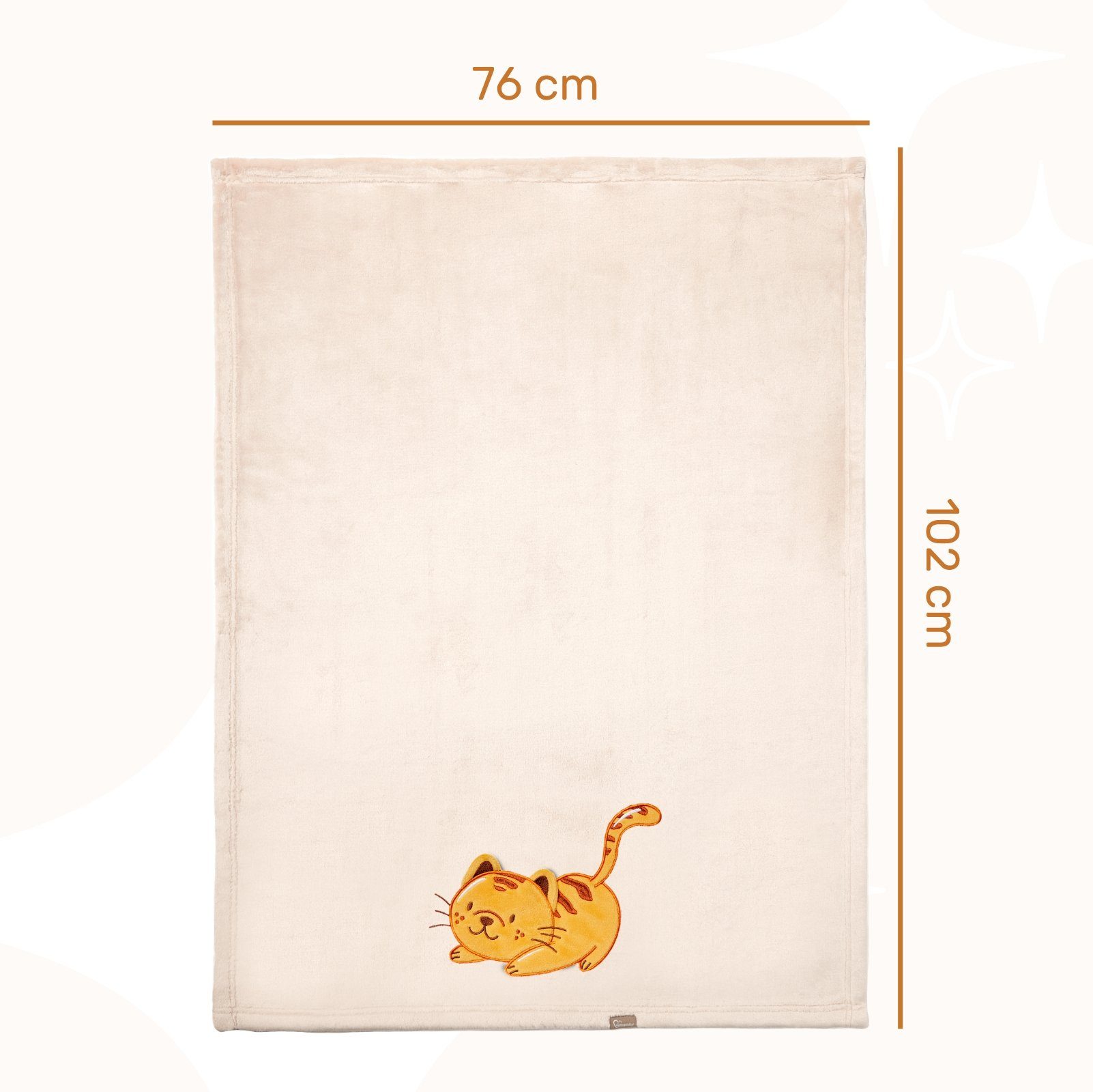 Wohndecke Warme Kuscheldecke Babydecke Blanket Baby Geschenk BE20-168, Be M günstig online kaufen