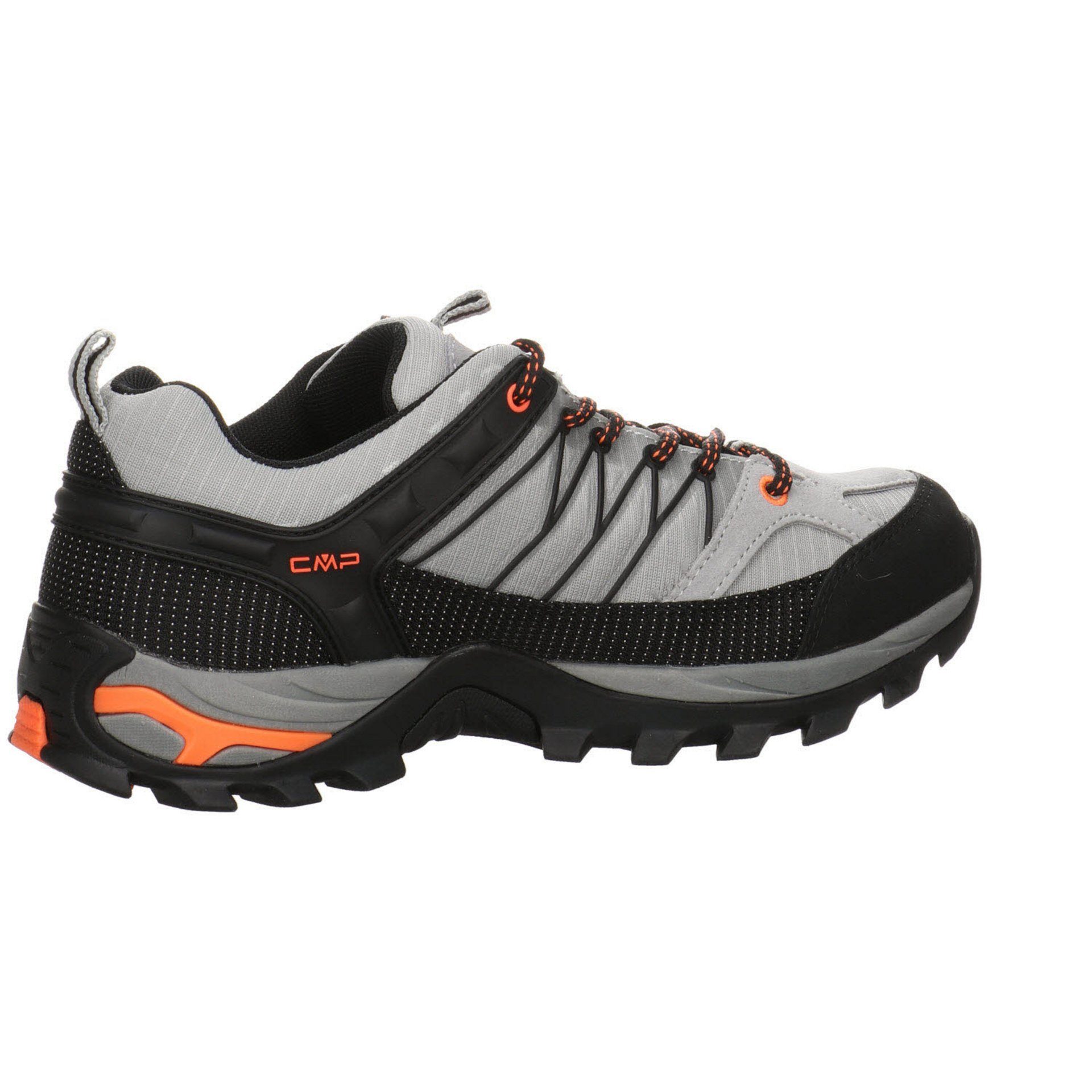 CMP (03201628) Schuhe Herren Halbschuh Rigel Outdoorschuh Leder-/Textilkombination Outdoor Trekking cemento-nero Mid