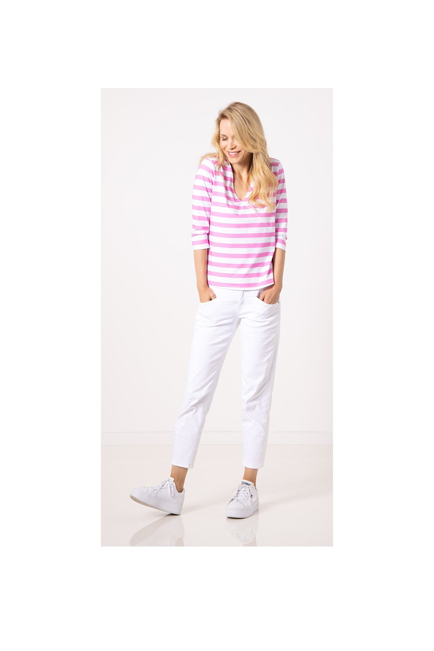 SER 3/4-Arm-Shirt Shirt, Wickeloptik W4240126 auch günstig online kaufen