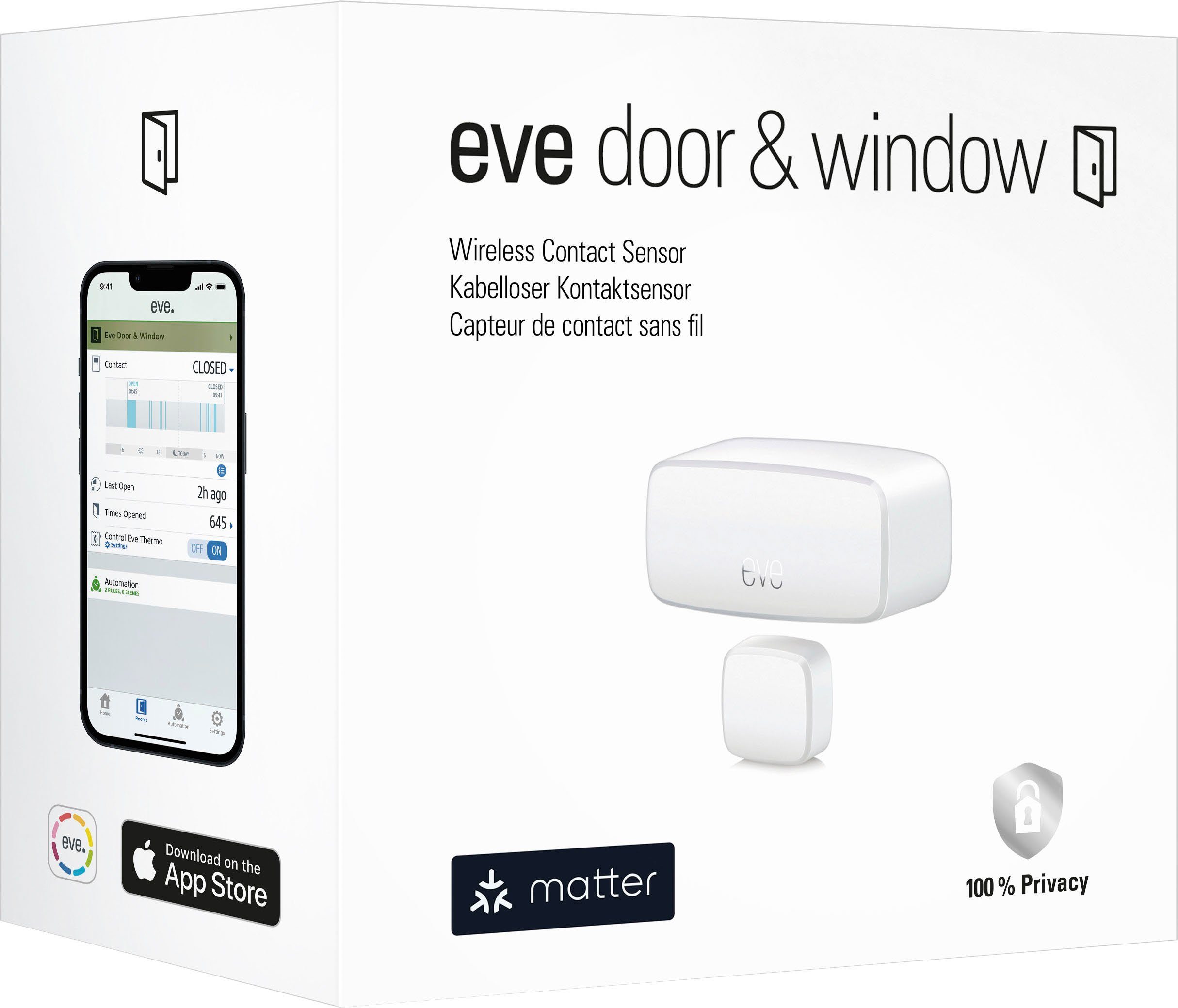EVE Sensor Door & Window (Matter)