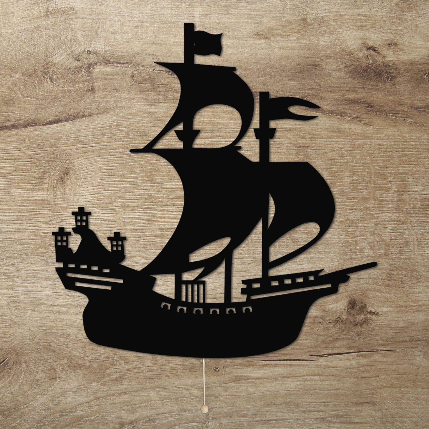 Namofactur LED Dekolicht Piratenschiff - Schlaflicht mit Piraten Motiv für günstig online kaufen