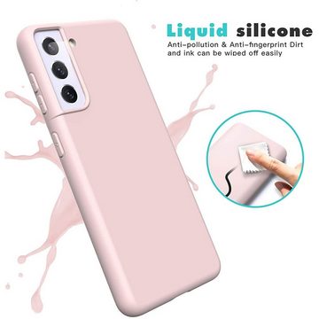 CoolGadget Handyhülle Silikon Colour Series Slim Case für Samsung Galaxy S22 Plus 6,6 Zoll, Hülle weich Handy Cover für Samsung S22 Plus Schutzhülle