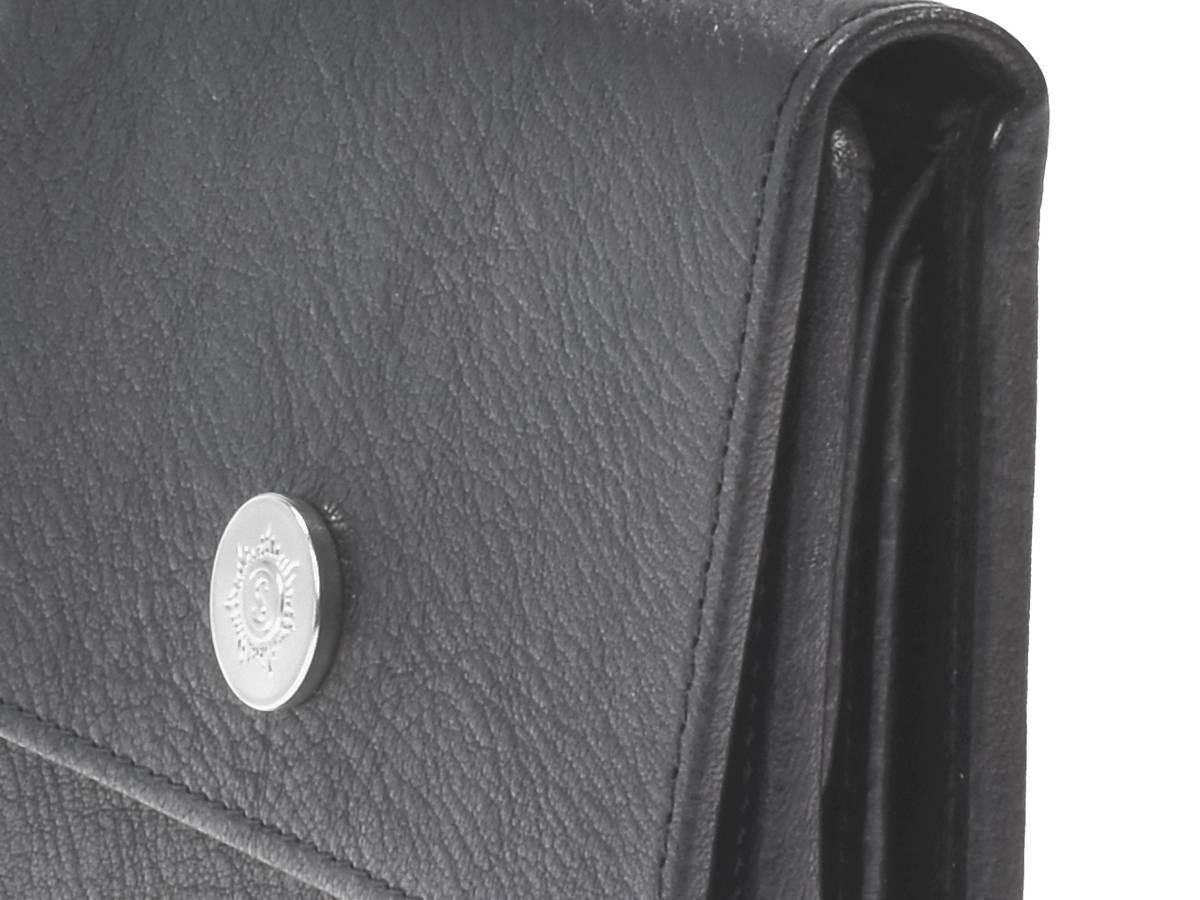 Sonnenleder Geldbörse Prien Portemonnaie Herren Leder 10x10cm 3 Kartenfächer sehr edel, Geldbeutel, 3 Kartenfächer, 10,5x10 cm, Lederbörse