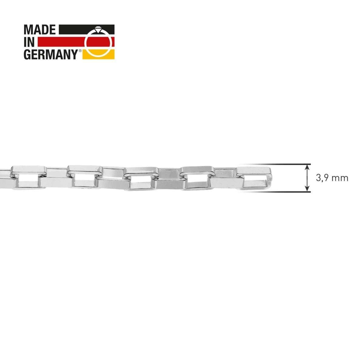 trendor Kette ohne Anhänger 15630, für Herren 925 Silber Venezia 3,9 mm