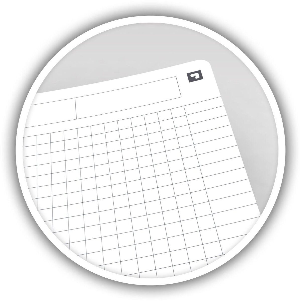 OXFORD Notizbuch Spiralbuch Smart Black A5 kariert 90 Blatt schwarz