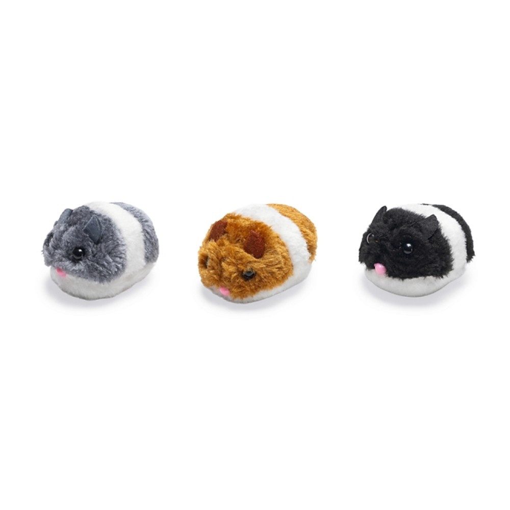 Karlie Tier-Beschäftigungsspielzeug Katzenspielzeug Zittermaus Spielmaus, Plüsch, Bandaufzug, zitternde Bewegung, Plüsch, ca. 7 cm
