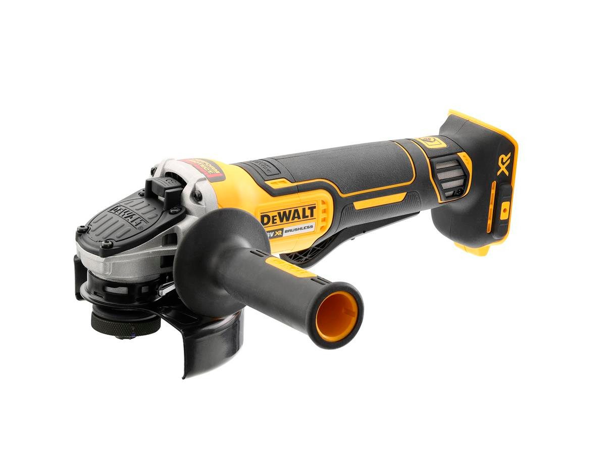 DeWalt Winkelschleifer 125 mm 18 V, max. 9000 U/min, kompakt und handlich, ohne Akku und Ladegerät
