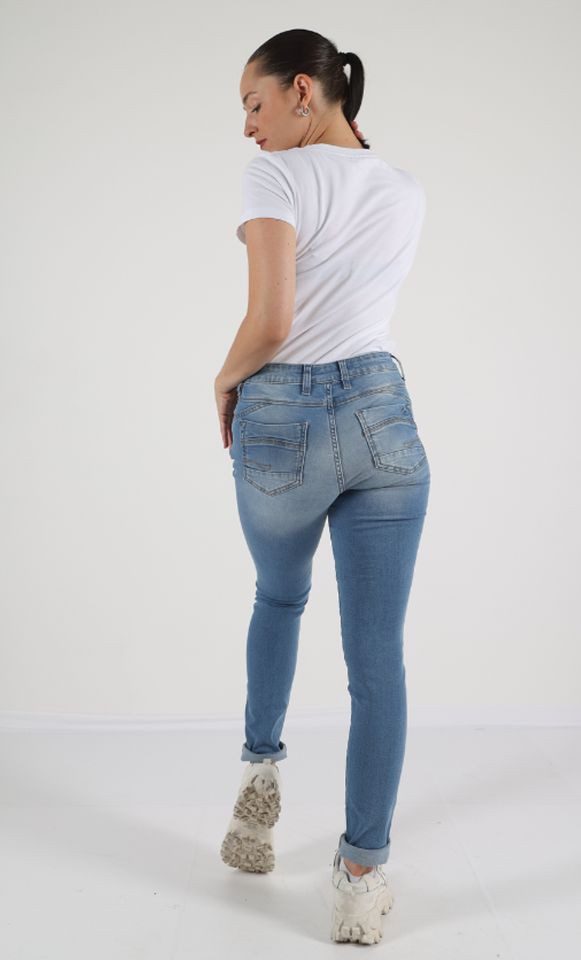 Miracle of Denim Skinny-fit-Jeans – elastischer günstig online kaufen