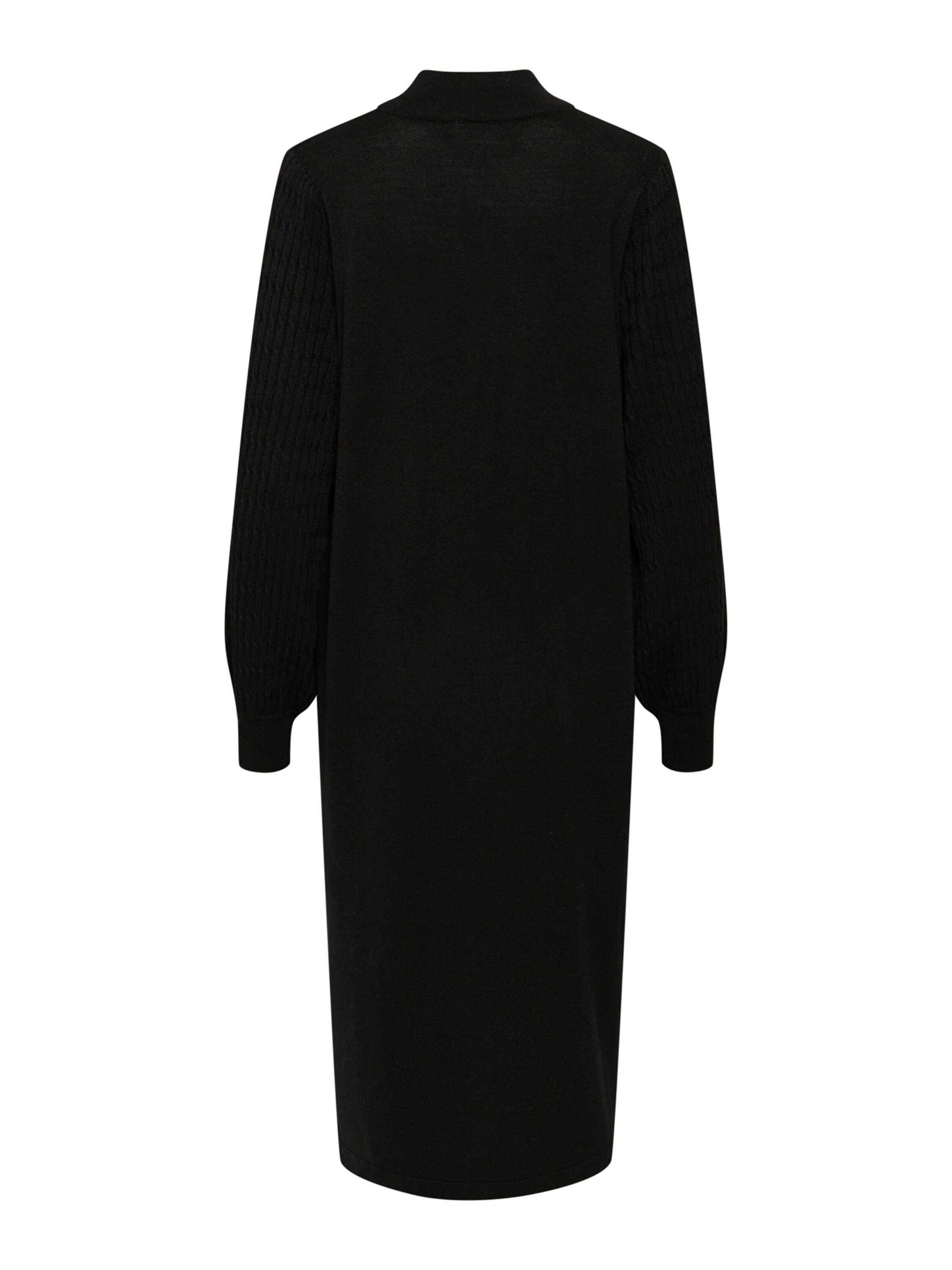 KAFFE Midikleid Nanna (1-tlg) Plain/ohne Details