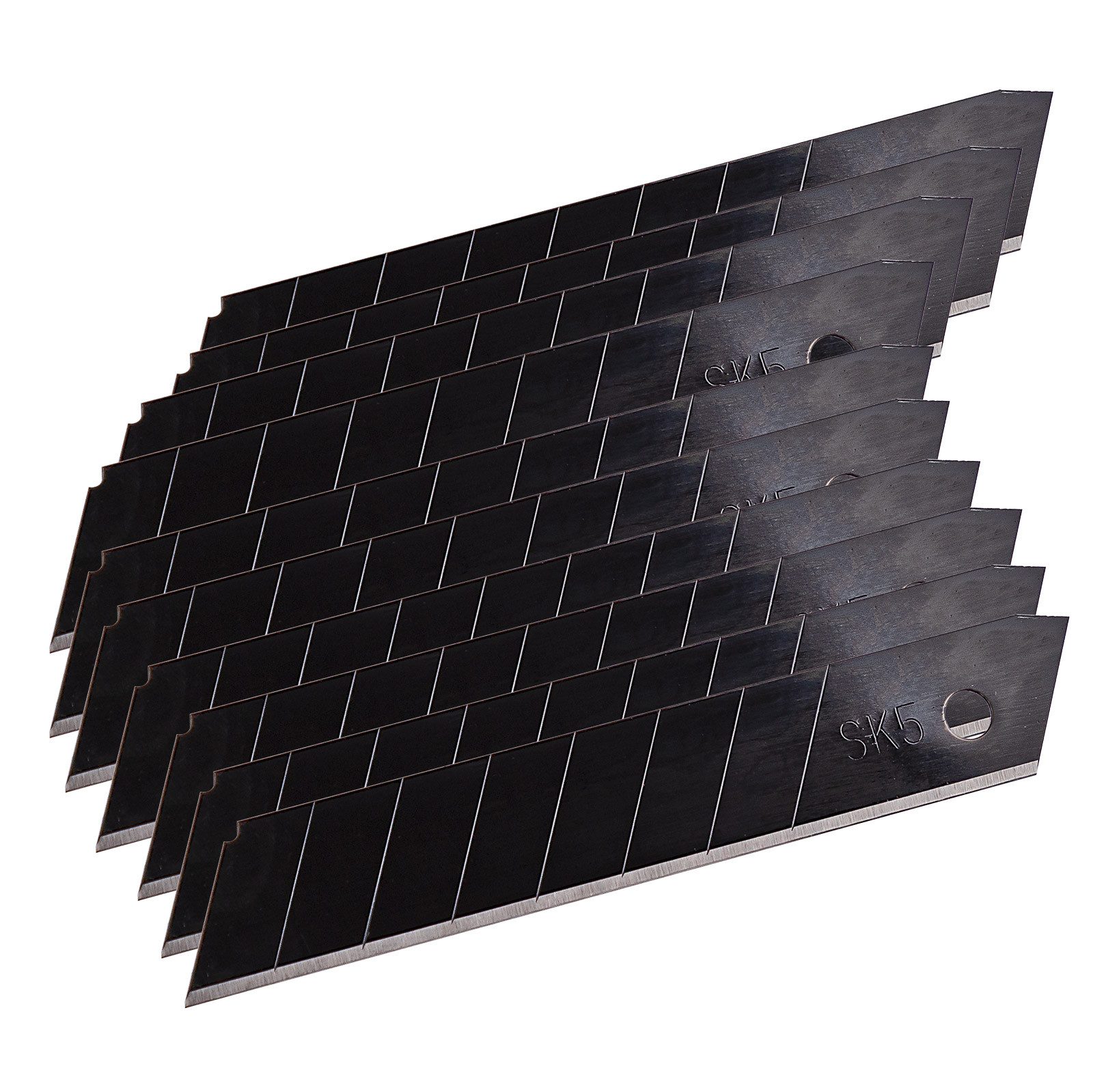 KesTek Cuttermesser Abbrechklingen 18mm SK5 schwarz günstig online kaufen