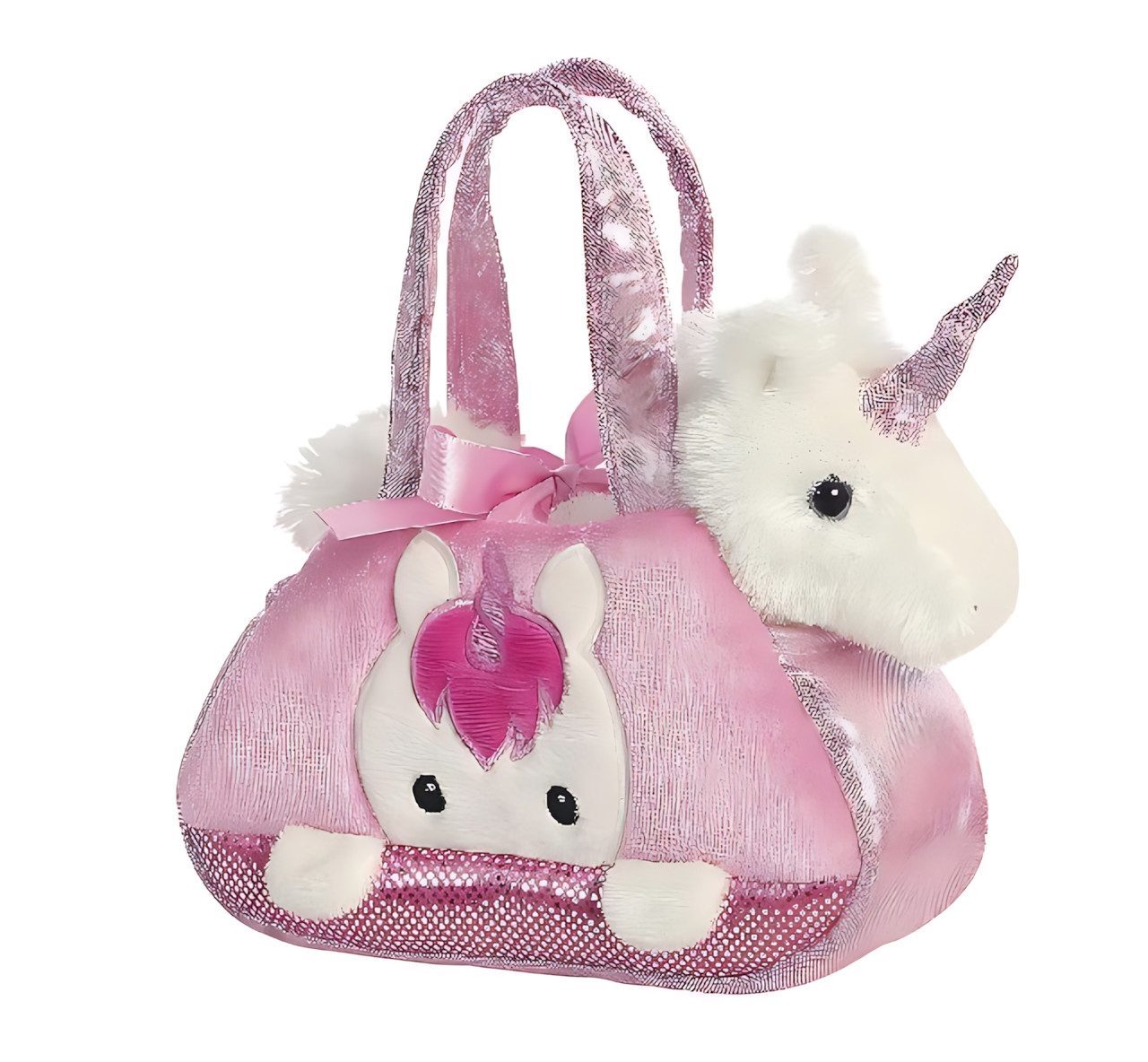 HERMA Plüschfigur Fancy Pals Peek-A-Boo Unicorn 20 cm