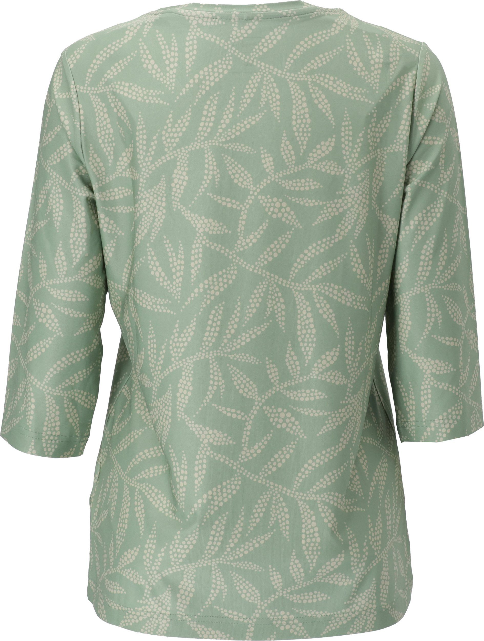 Energetics Funktionsshirt Da.-T-Shirt Juna AOP-/GREEN SMOKE/GRE