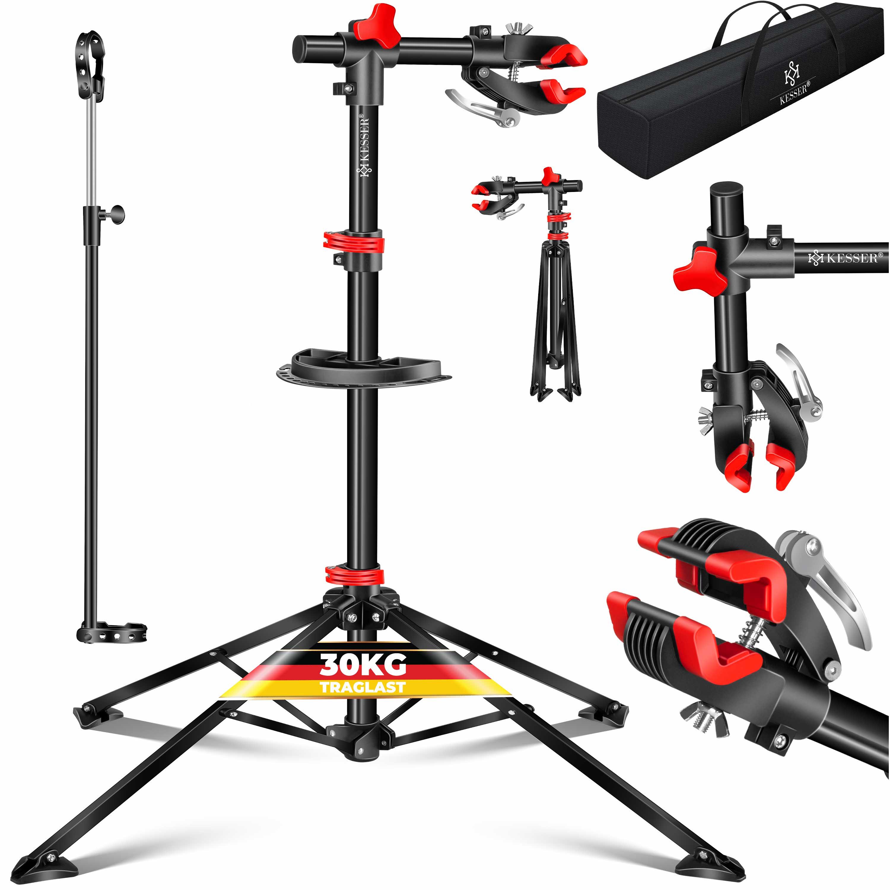 KESSER Fahrrad-Montageständer Profi Reparaturständer Fahrradständer bis 30k günstig online kaufen