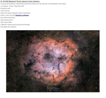 EXPLORE SCIENTIFIC Teleskop OPTOLONG 2'' L-eXtreme Deep-Sky Light Pollution Filter